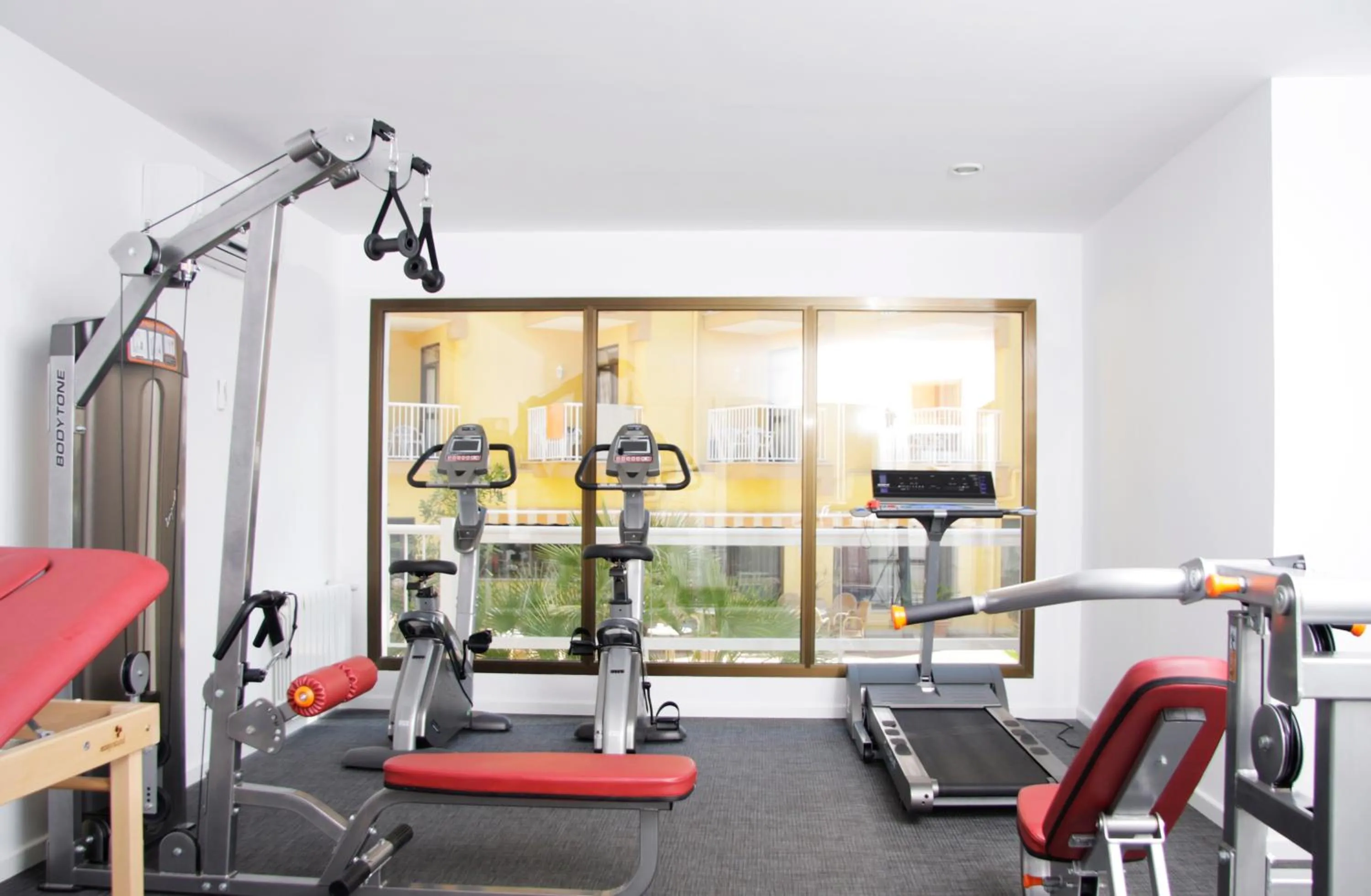 Fitness centre/facilities in Hotel Morlans