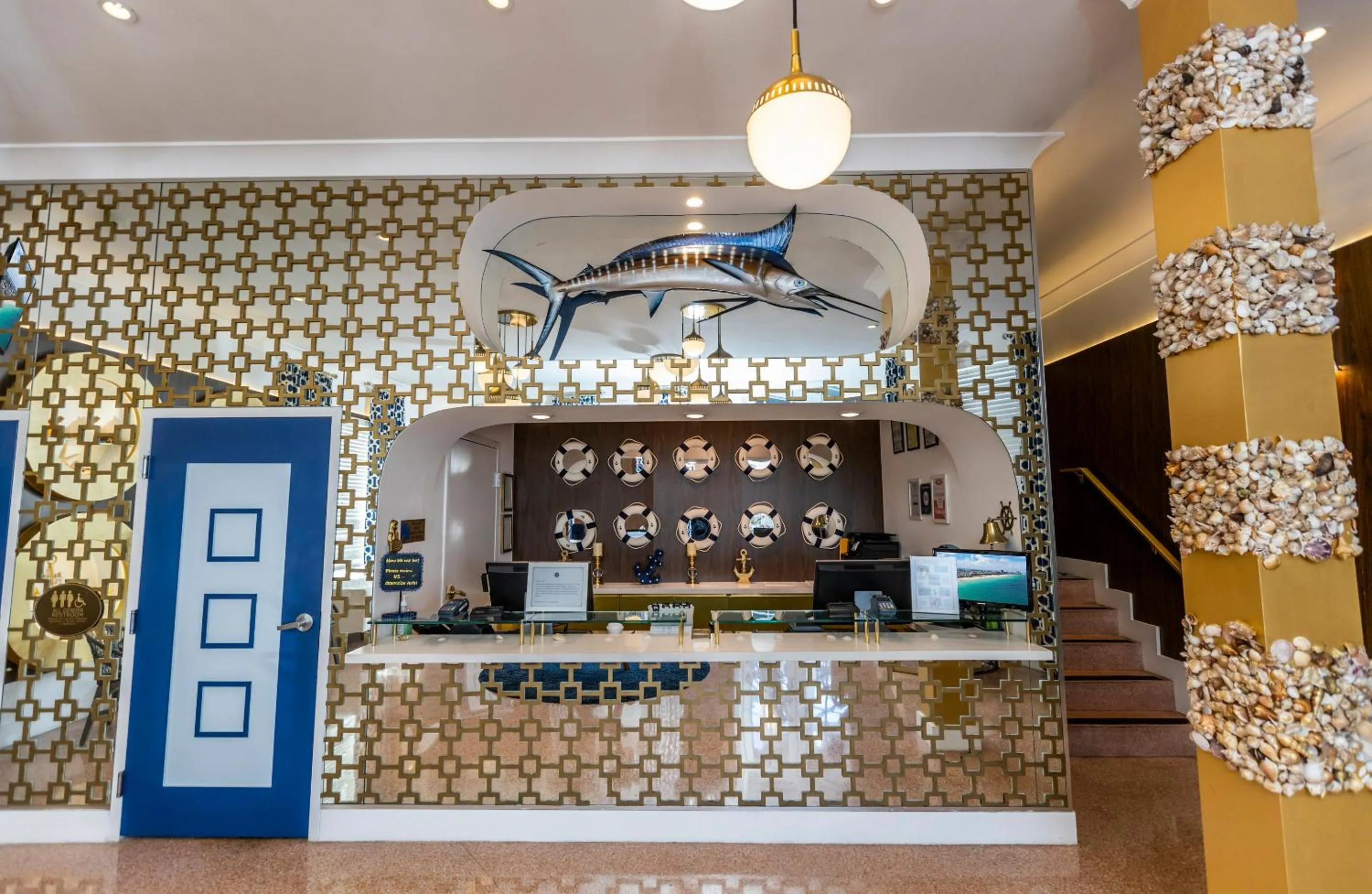 Lobby or reception in Oceanside Hotel and Suites