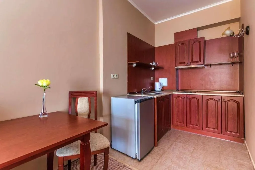 Kitchen or kitchenette in Festa Pomorie Resort