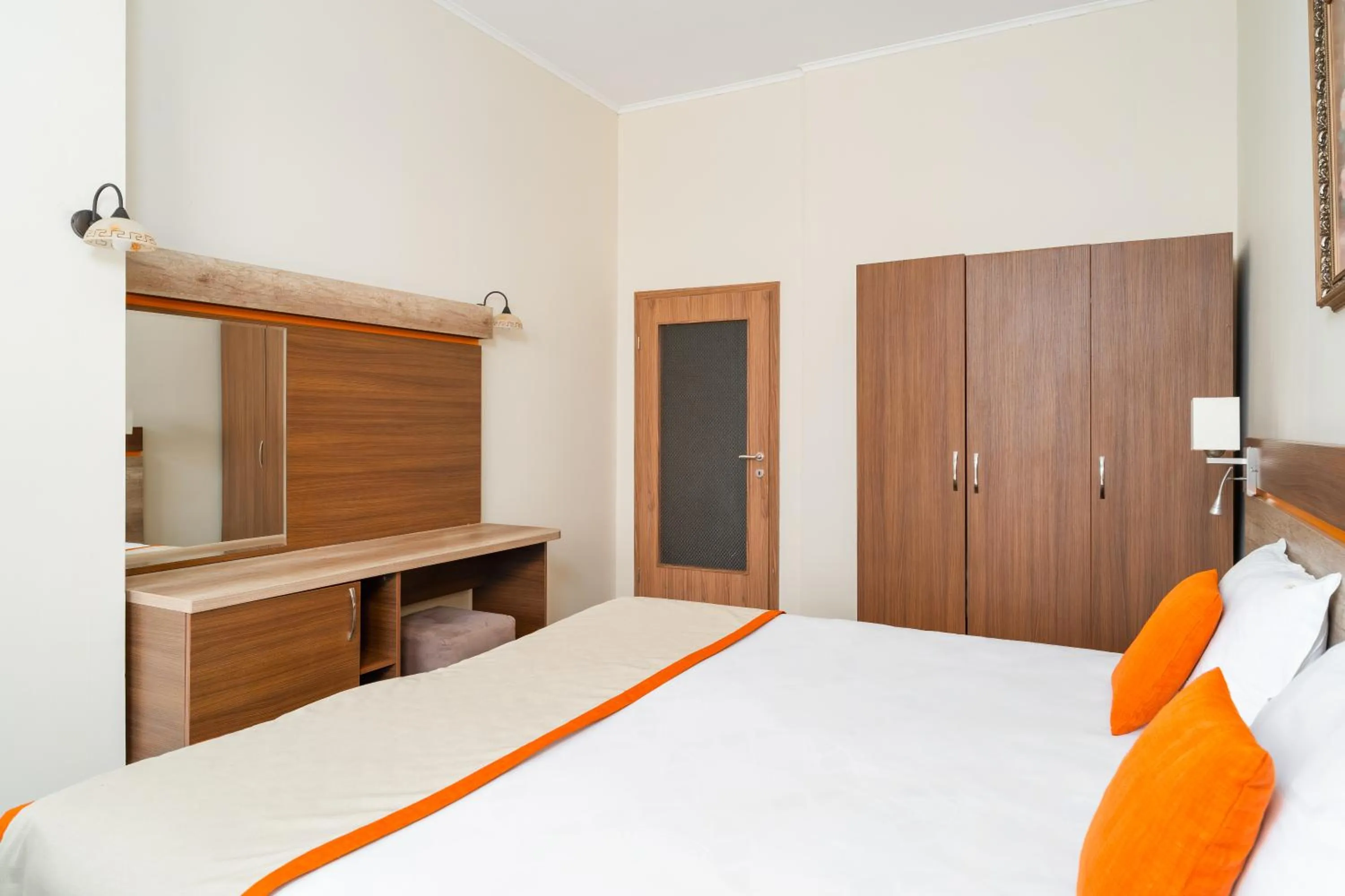 Bed in Festa Pomorie Resort