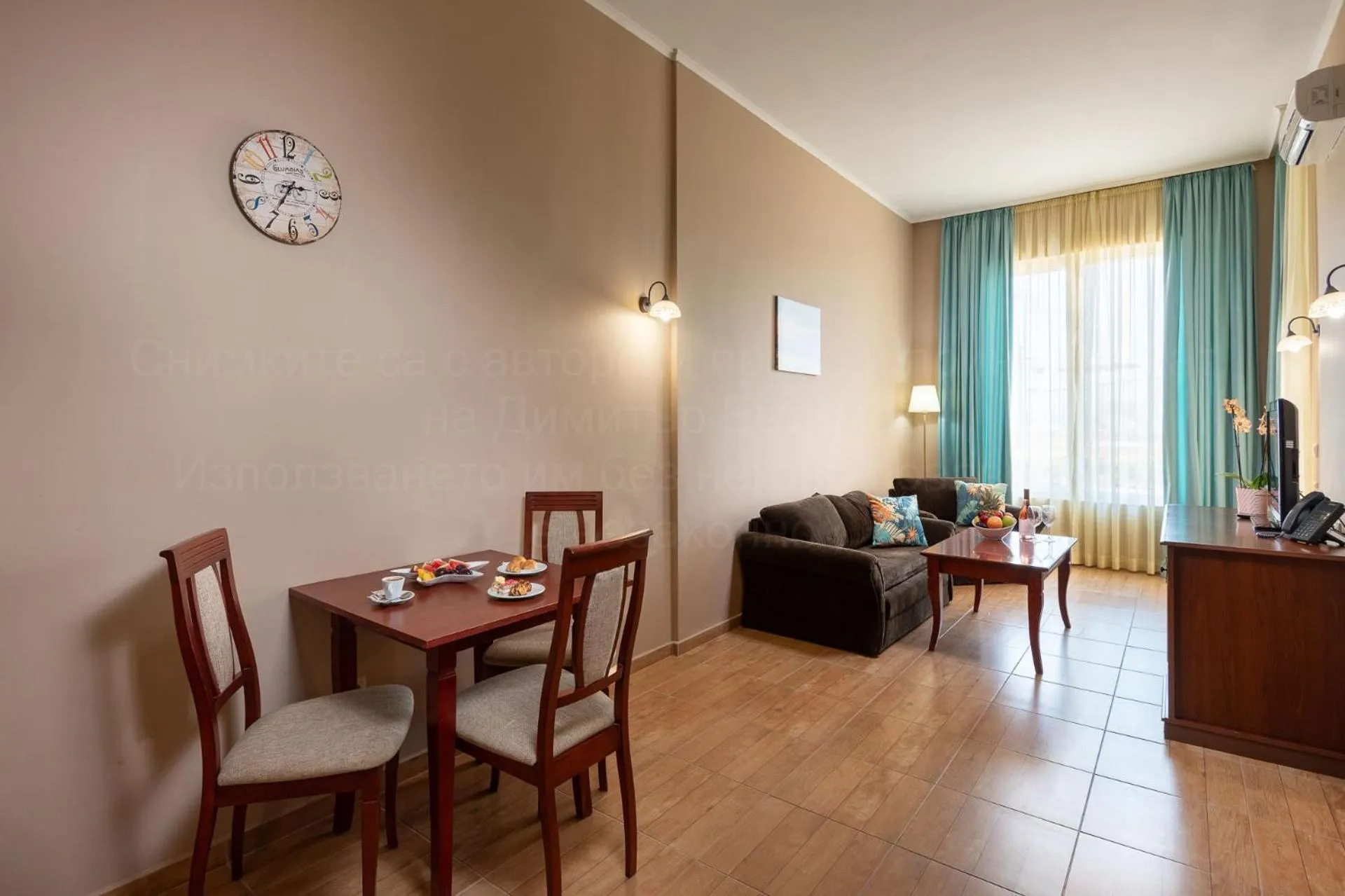 Seating area in Festa Pomorie Resort