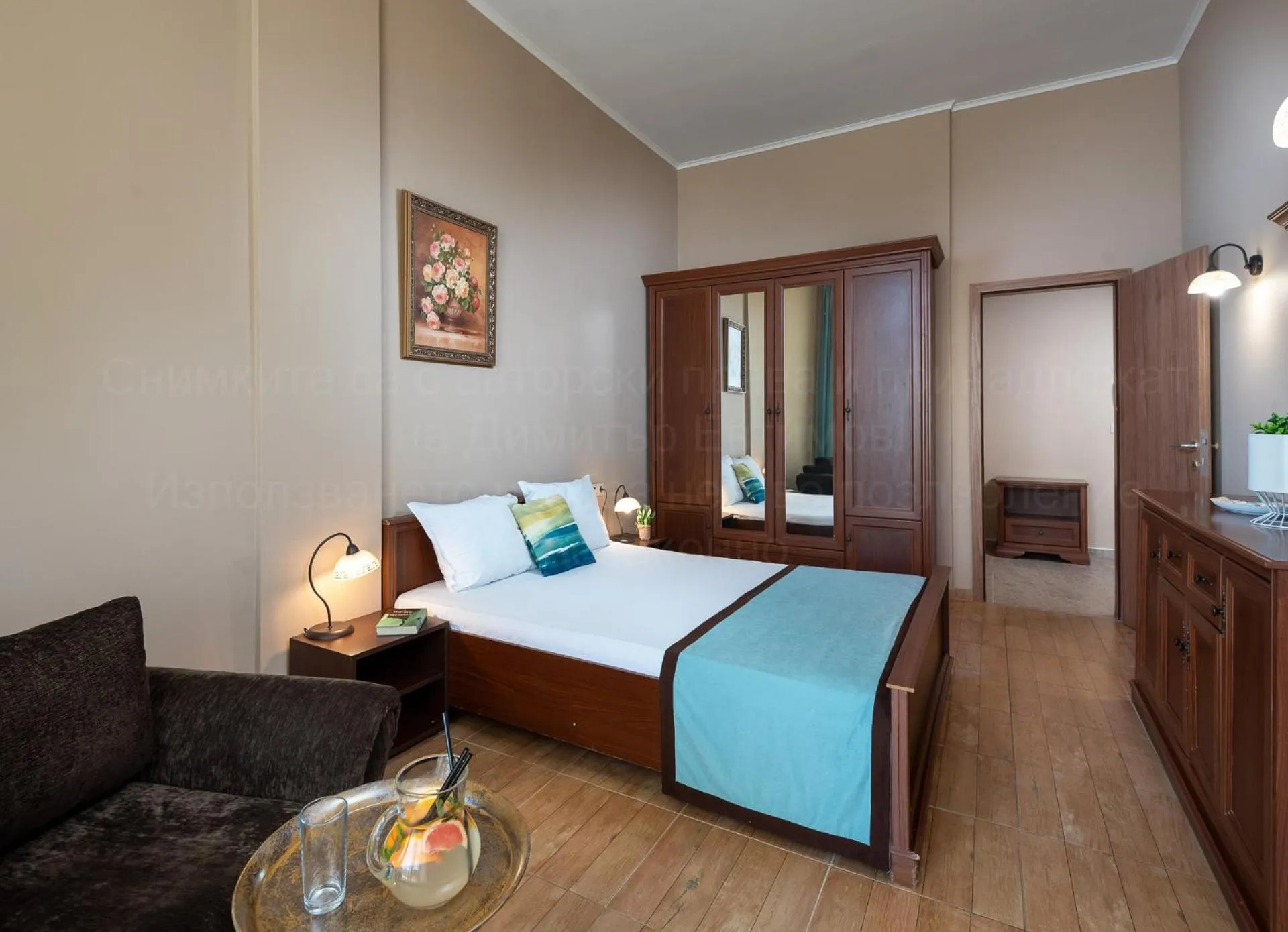 Bedroom, Bed in Festa Pomorie Resort