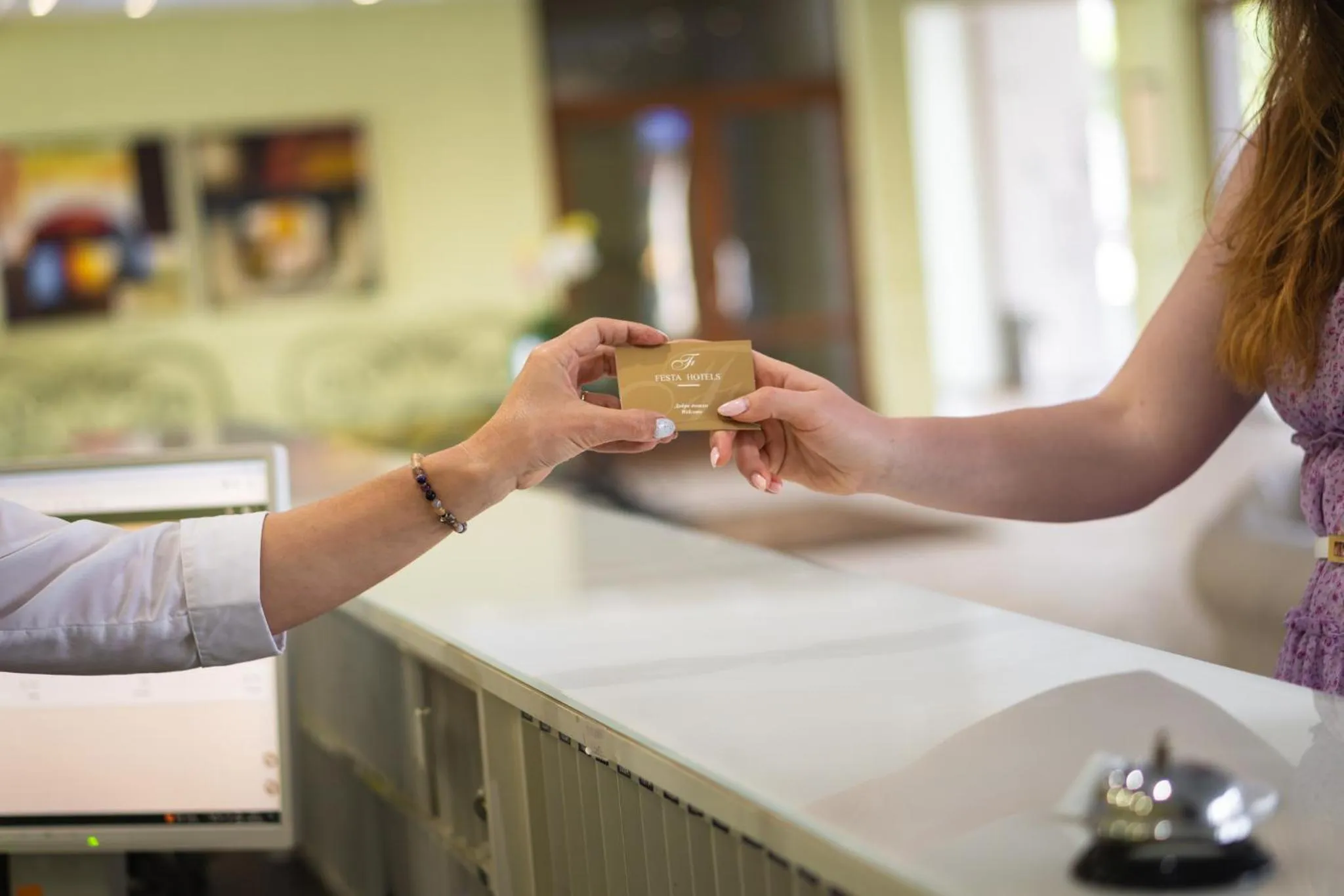 Lobby or reception in Festa Pomorie Resort