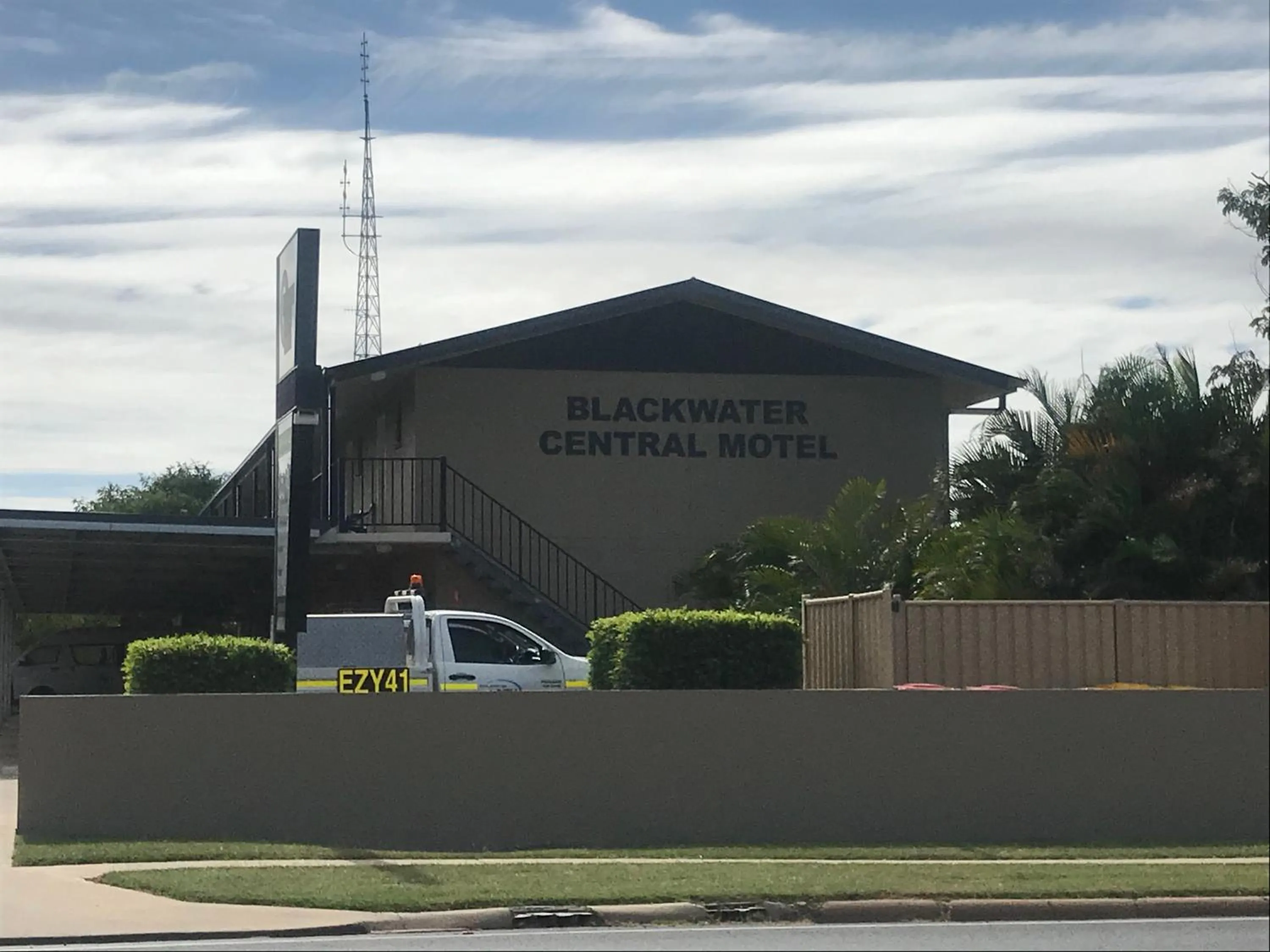 Property building in Blackwater Central Motel