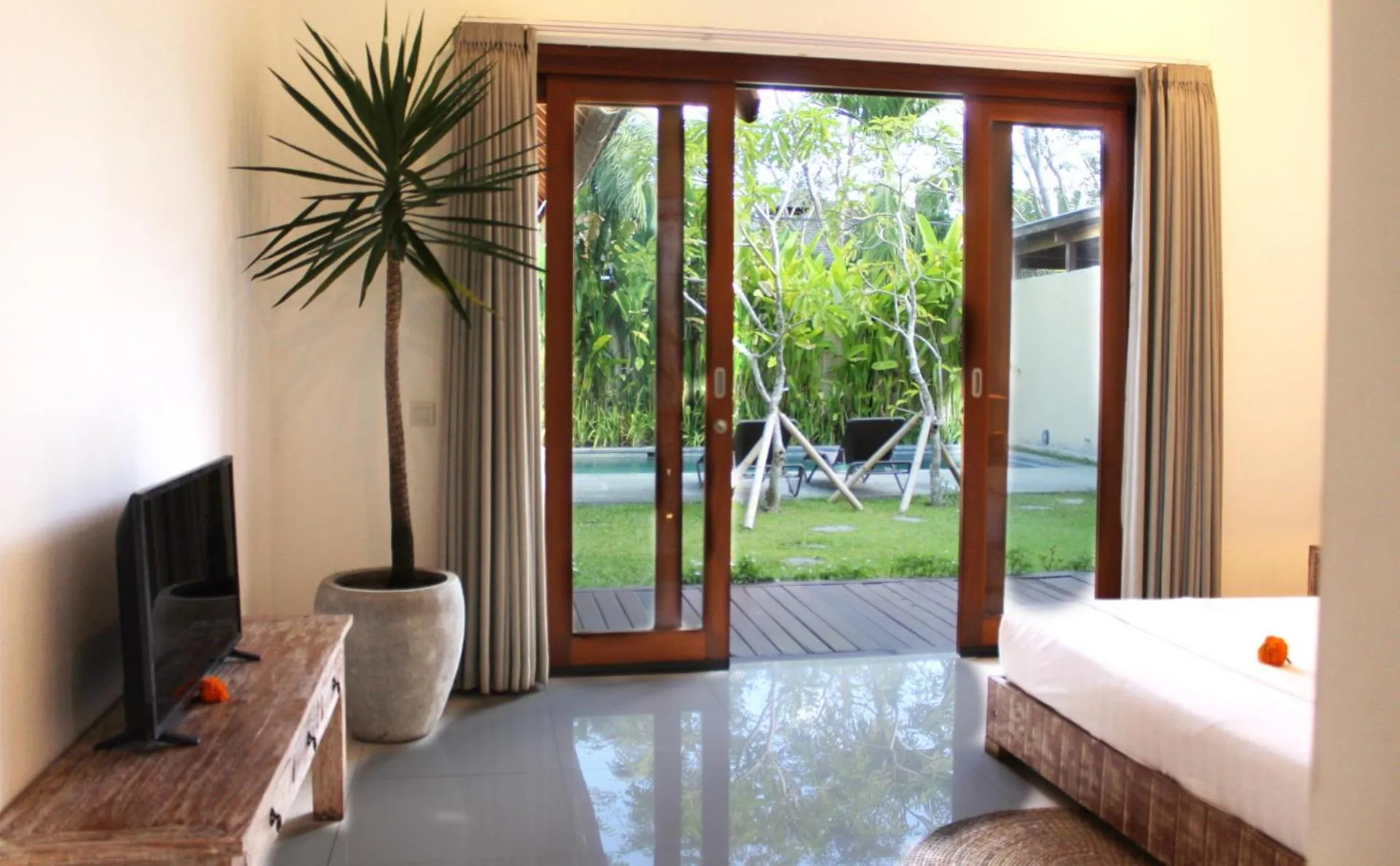 Bed in Villa Kim Seminyak