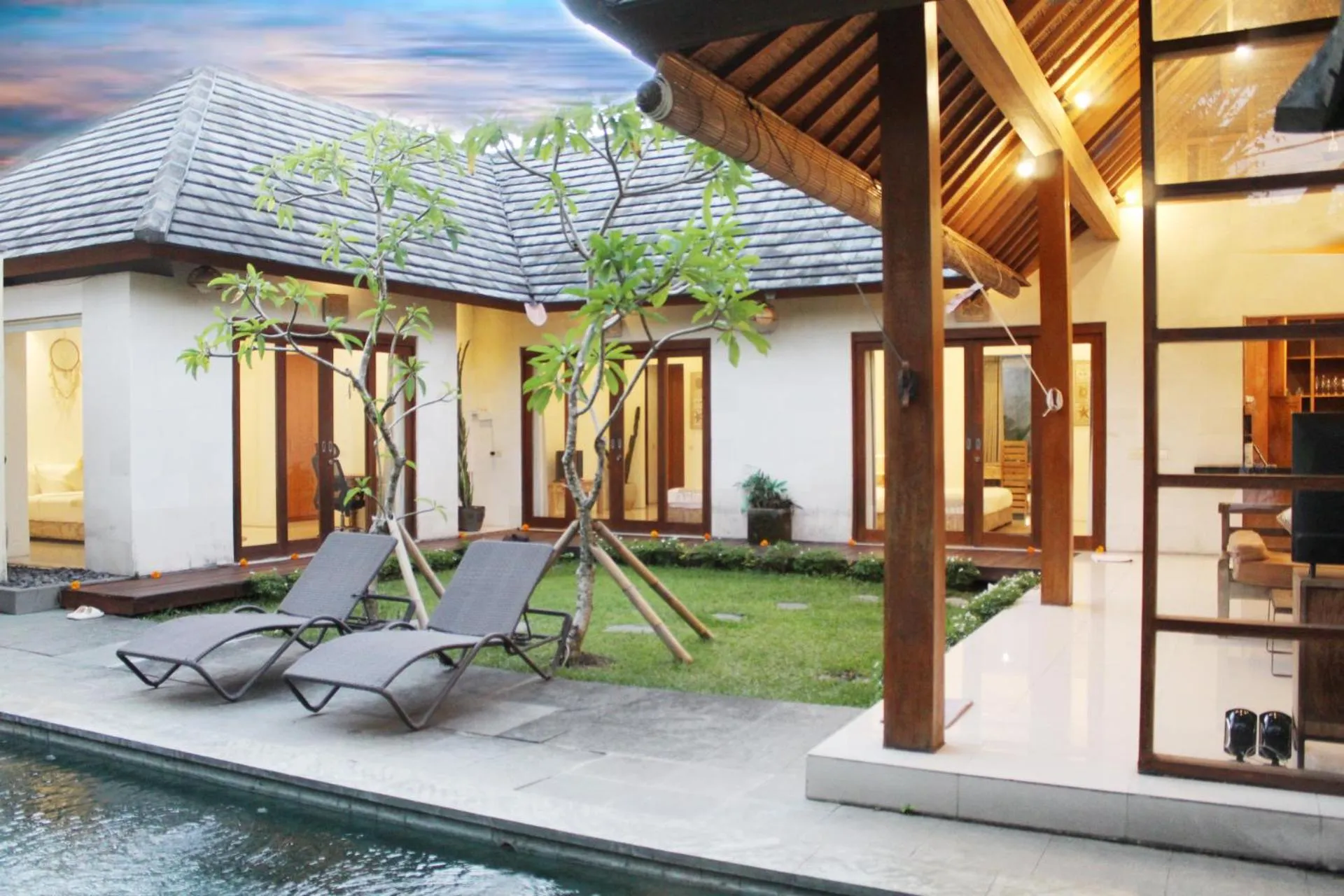 Property building in Villa Kim Seminyak