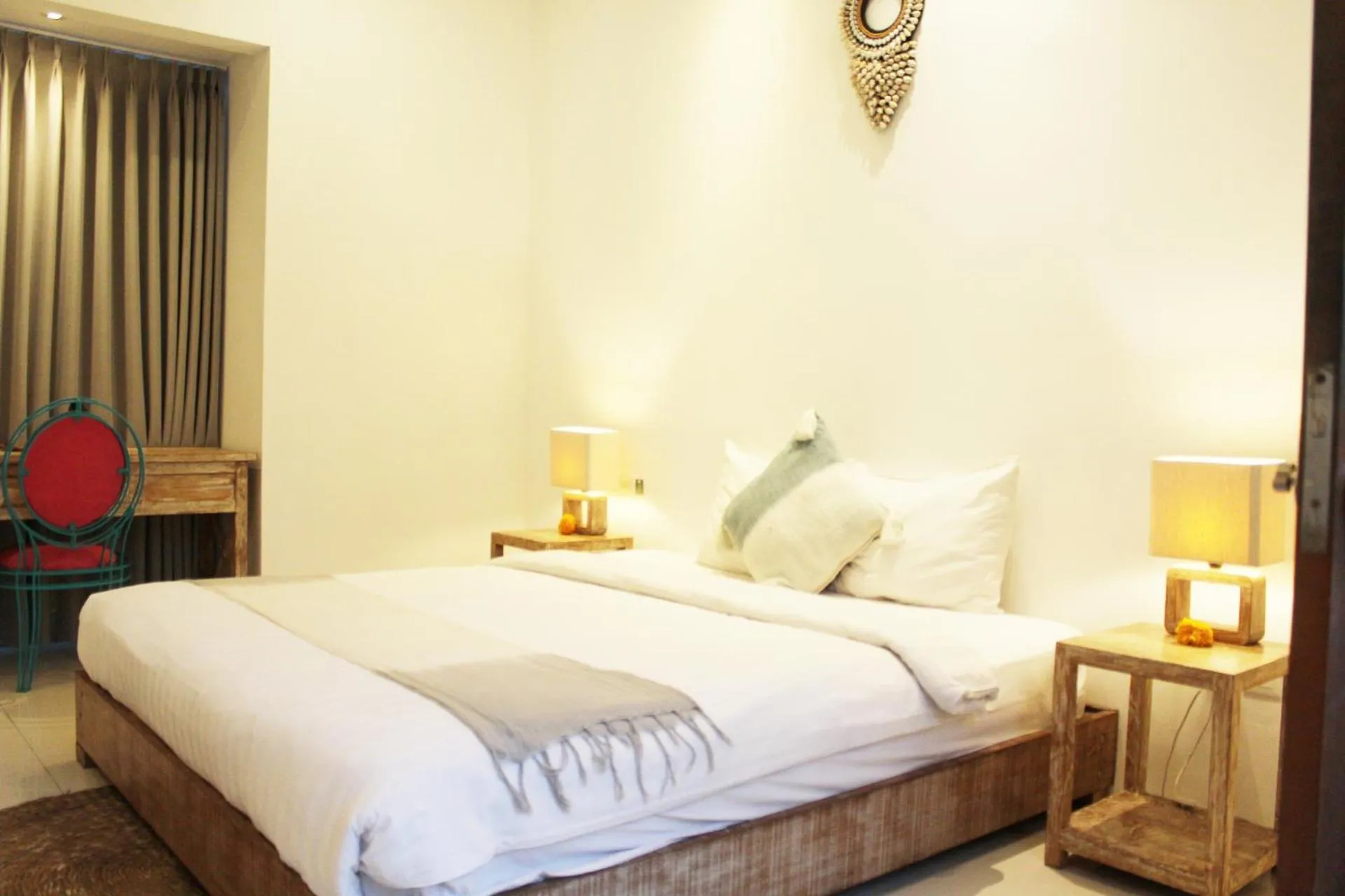 Bedroom, Bed in Villa Kim Seminyak