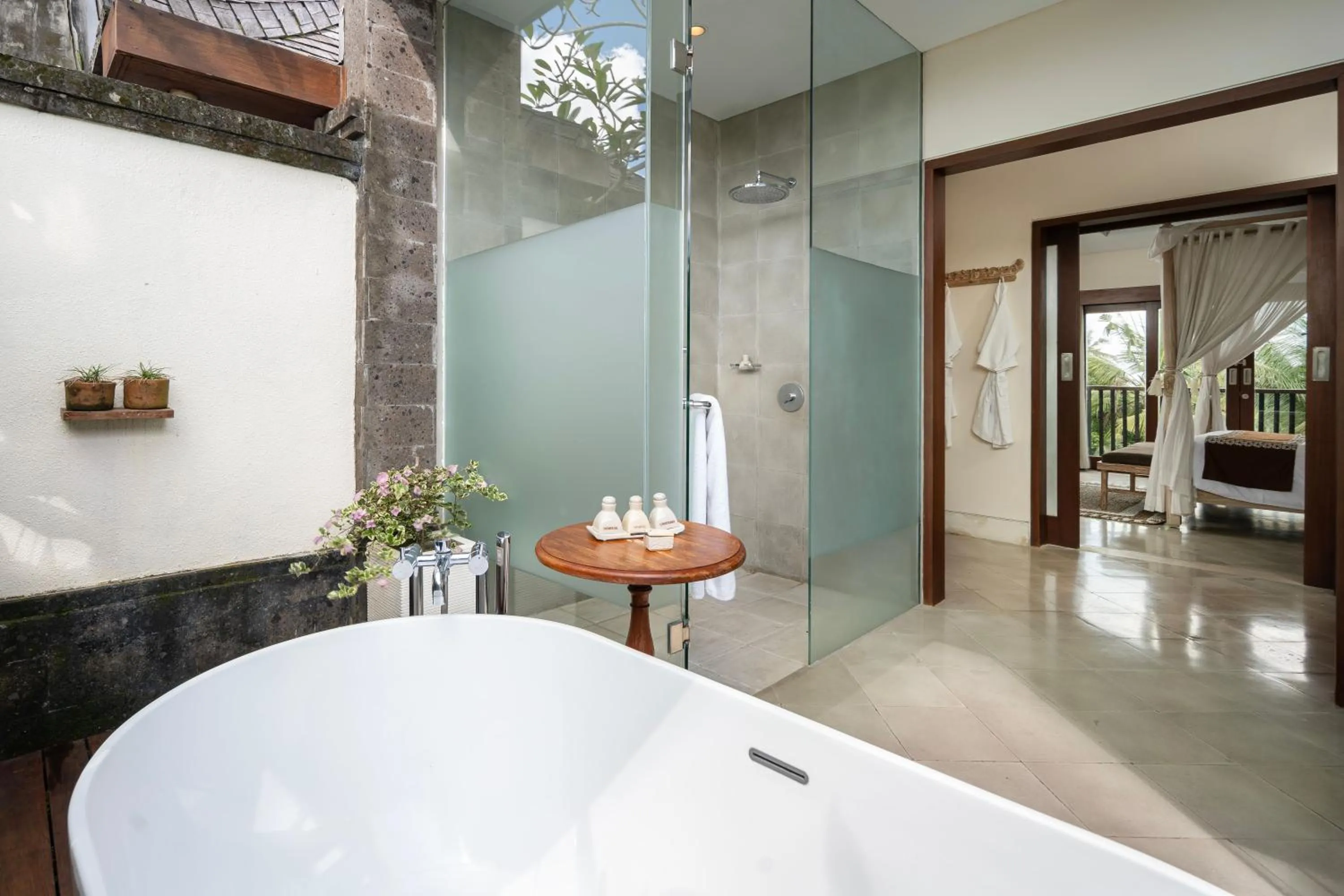 Bathroom in Visesa Ubud Resort