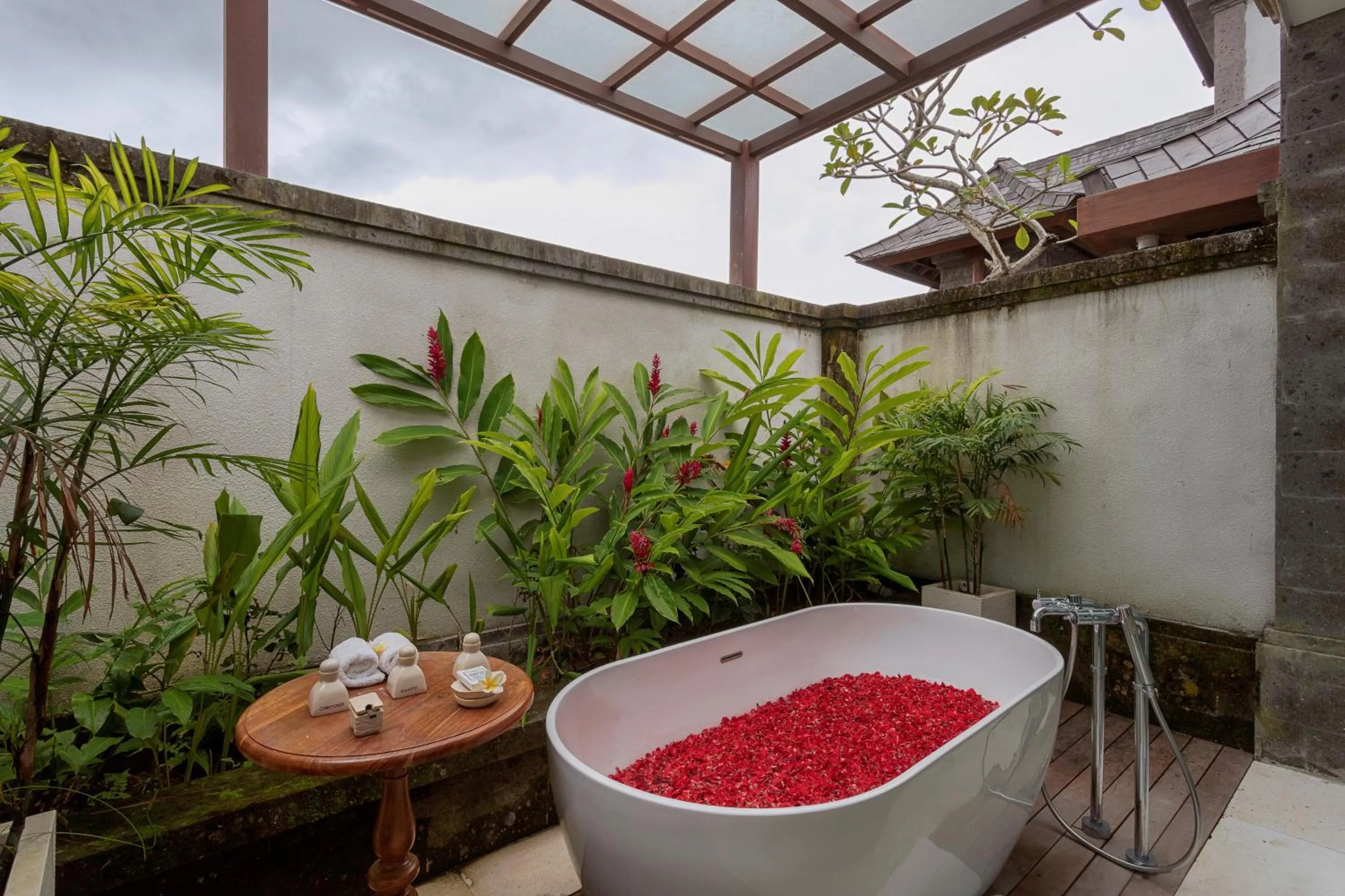 Hot Tub in Visesa Ubud Resort