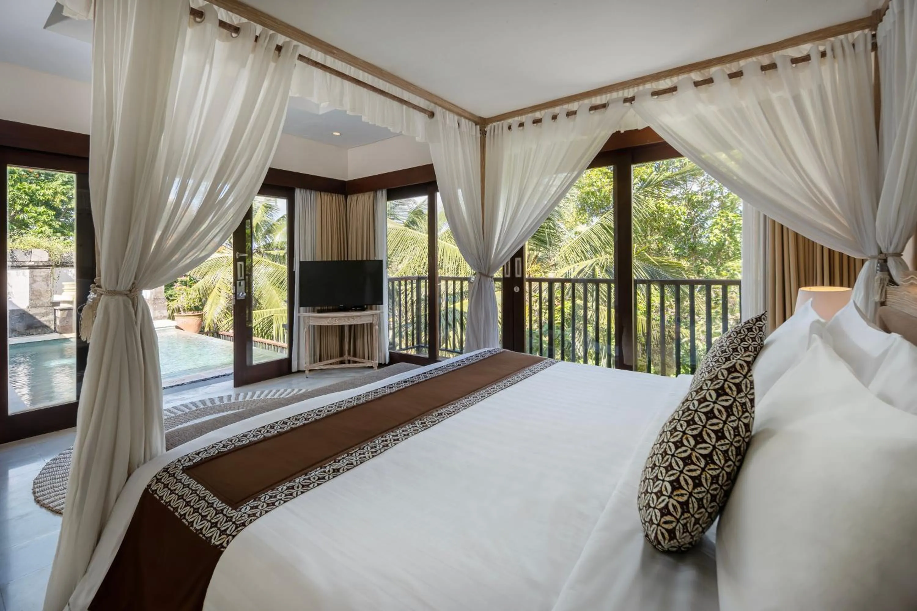 TV and multimedia, Bed in Visesa Ubud Resort