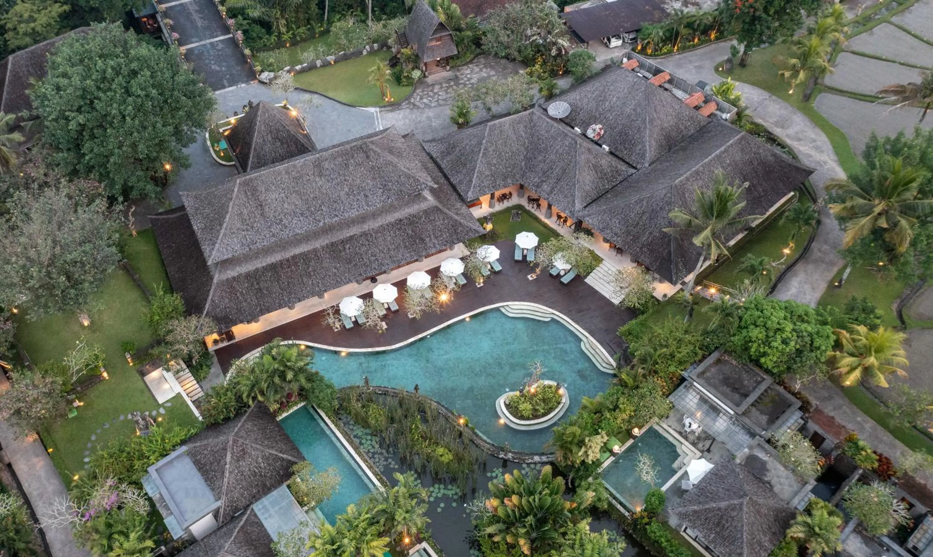 Property building in Visesa Ubud Resort