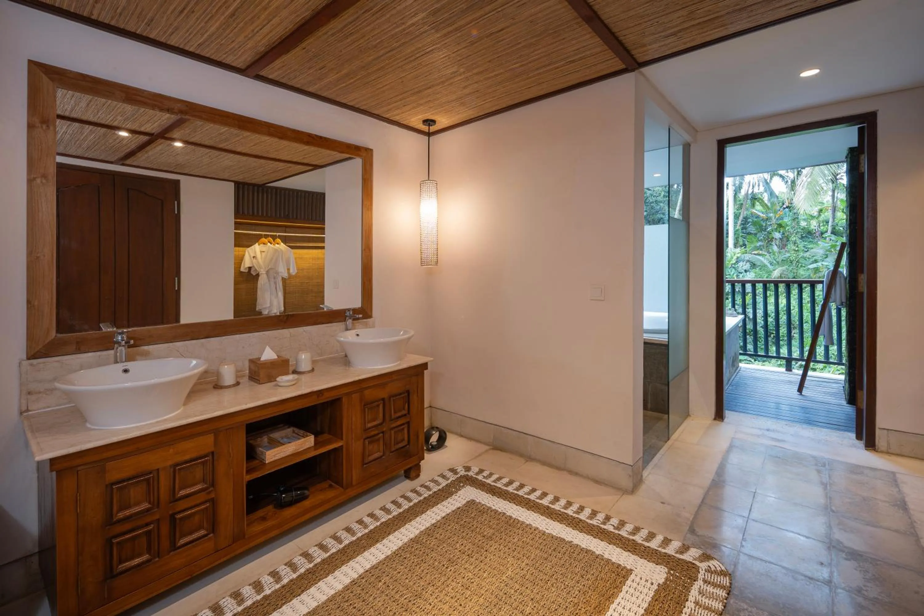 Bathroom in Visesa Ubud Resort