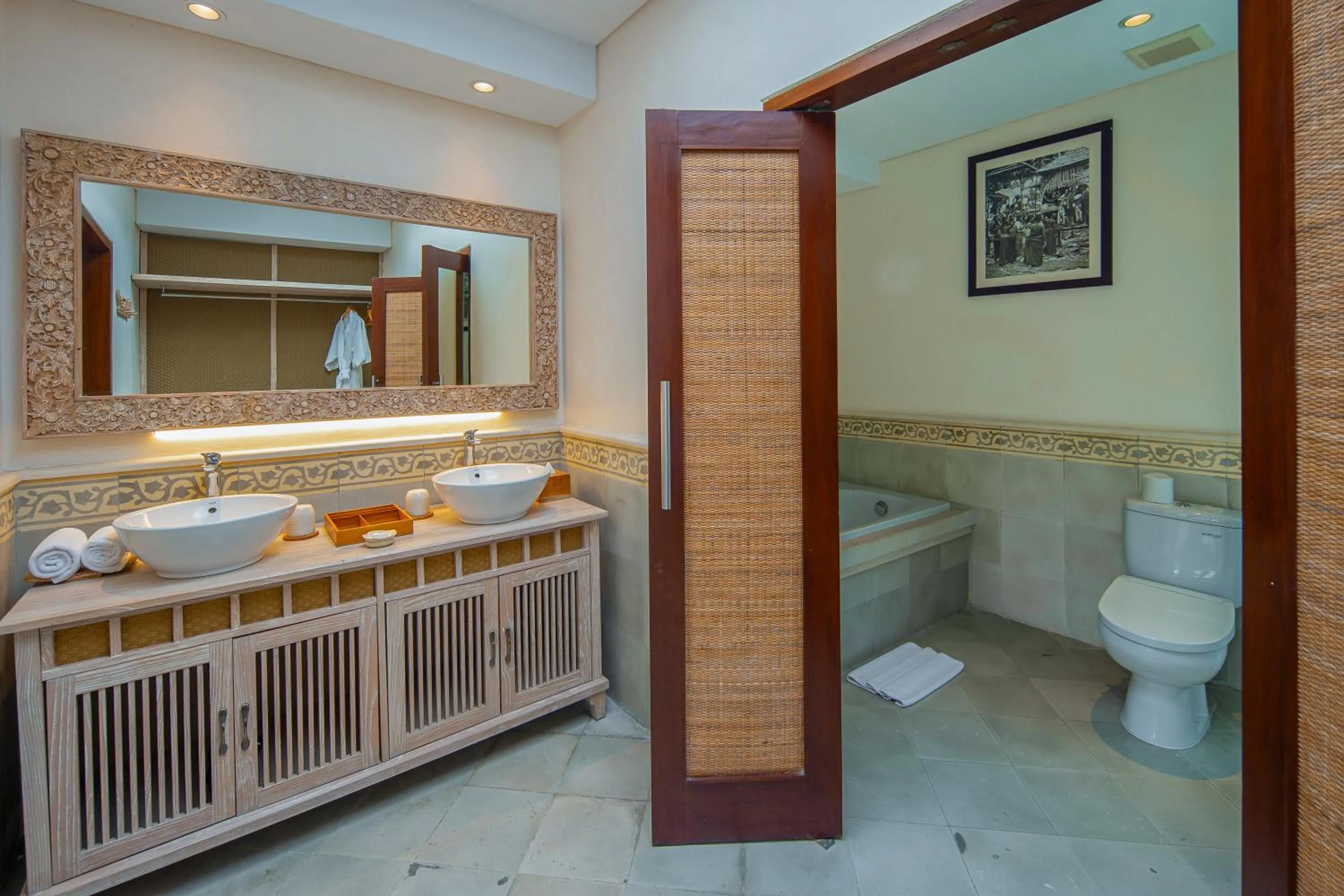 Toilet in Visesa Ubud Resort