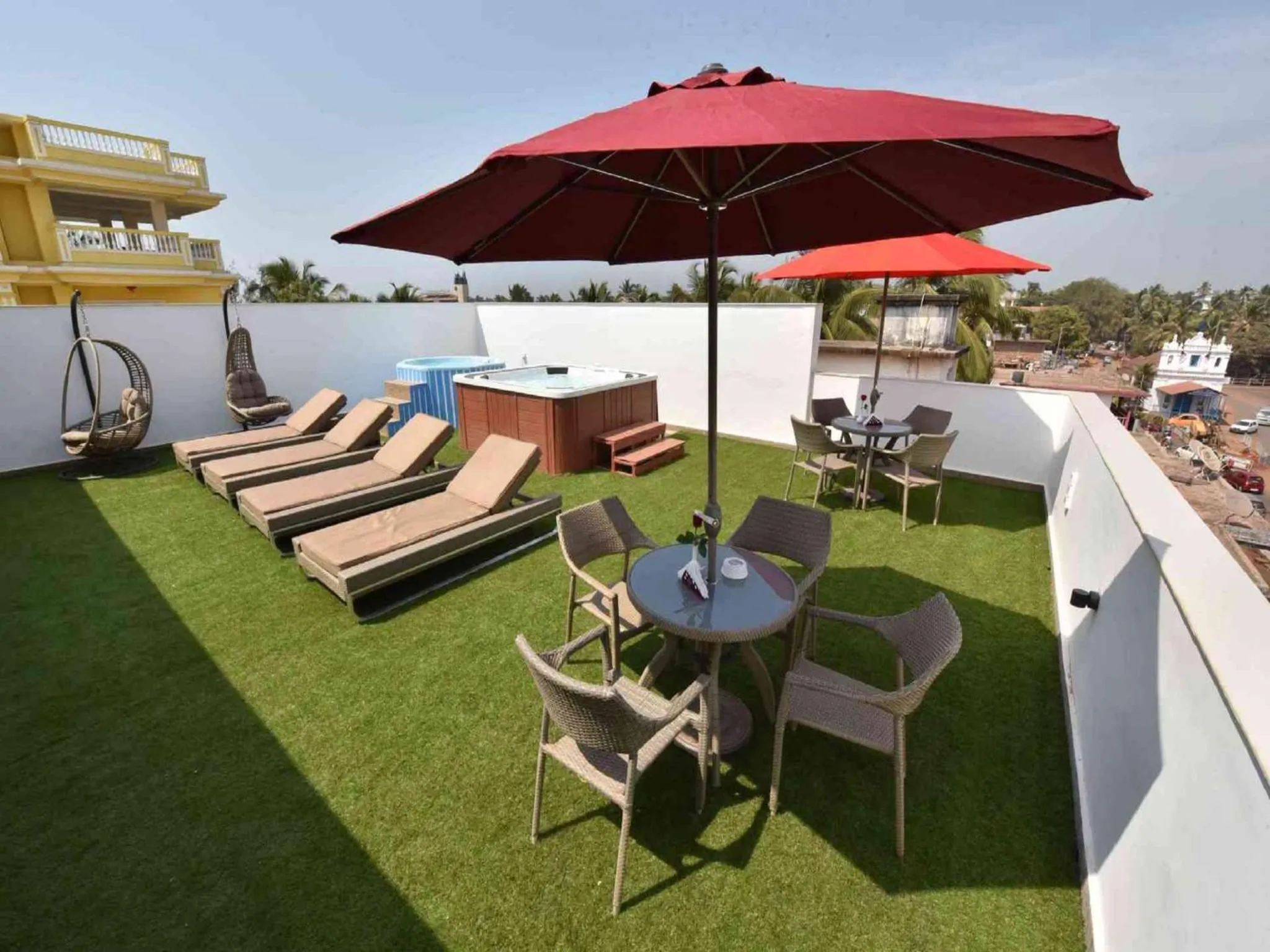 Area and facilities in Hotel Calangute Central