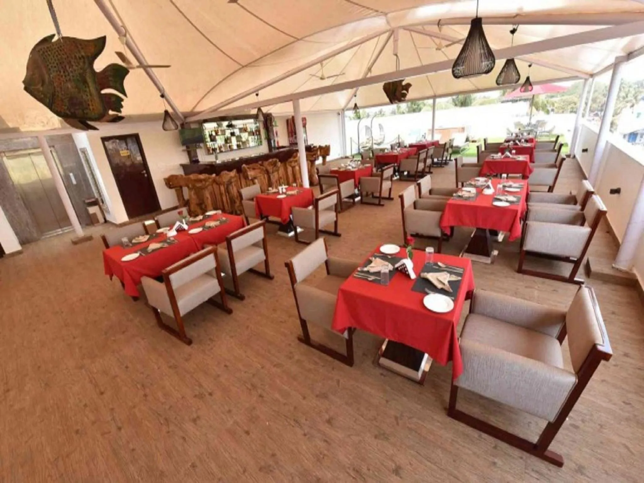 Lounge or bar in Hotel Calangute Central