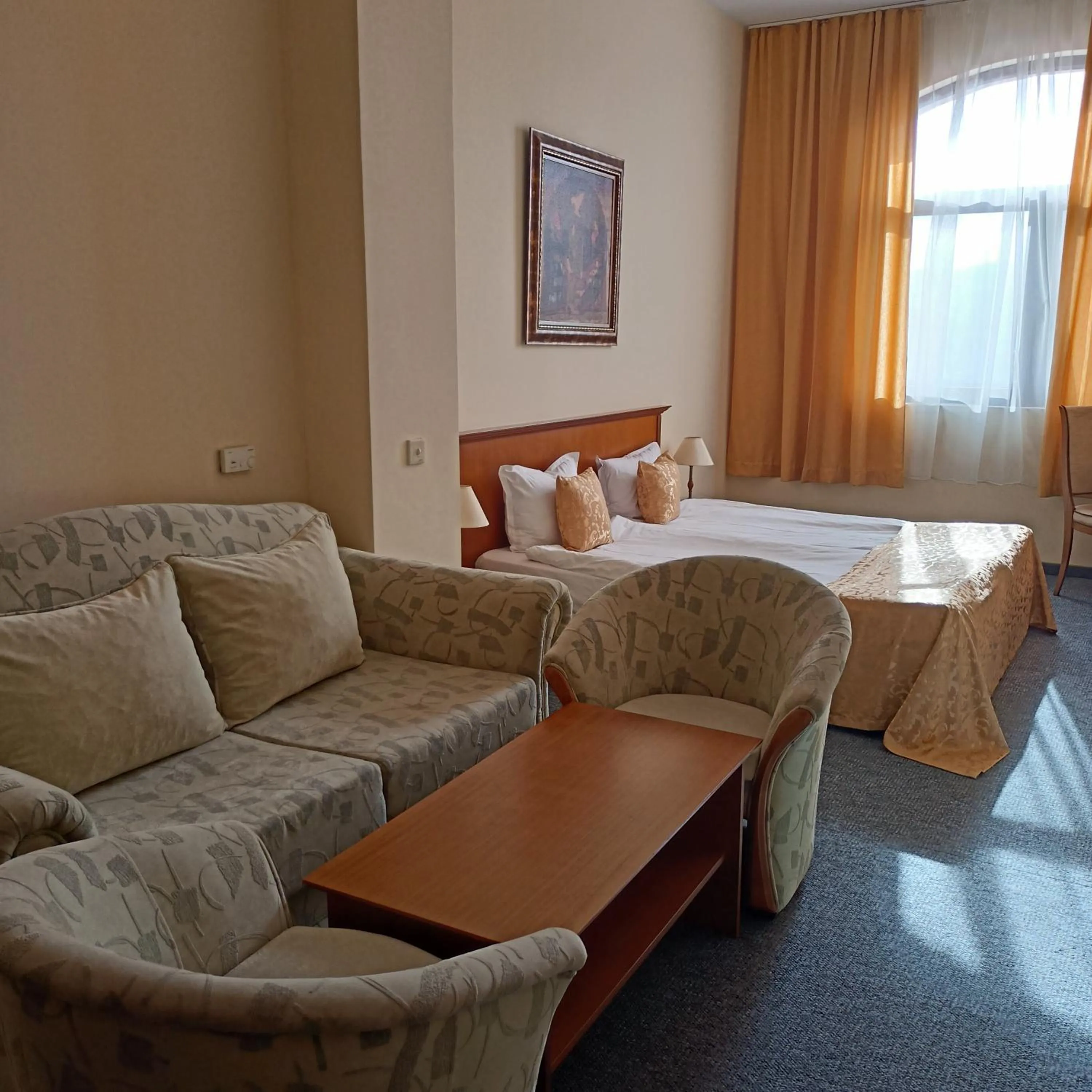 Bed in Hotel Panorama