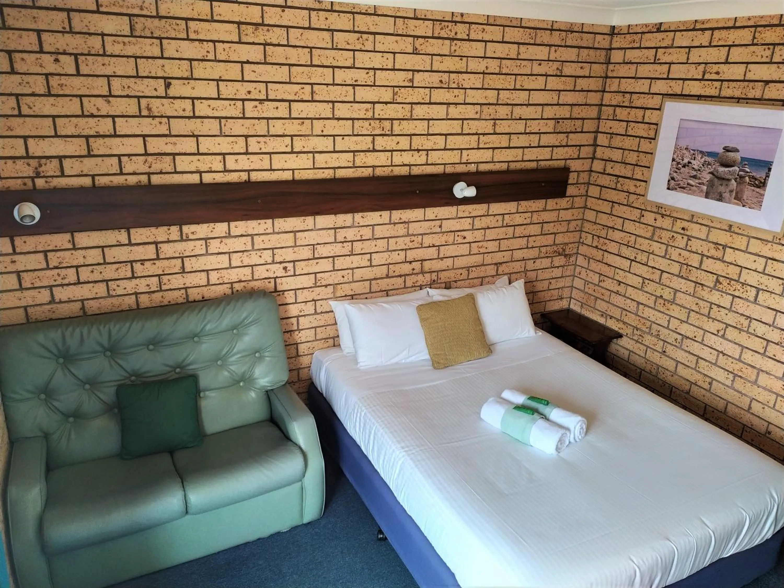 Bed in Toukley Motel