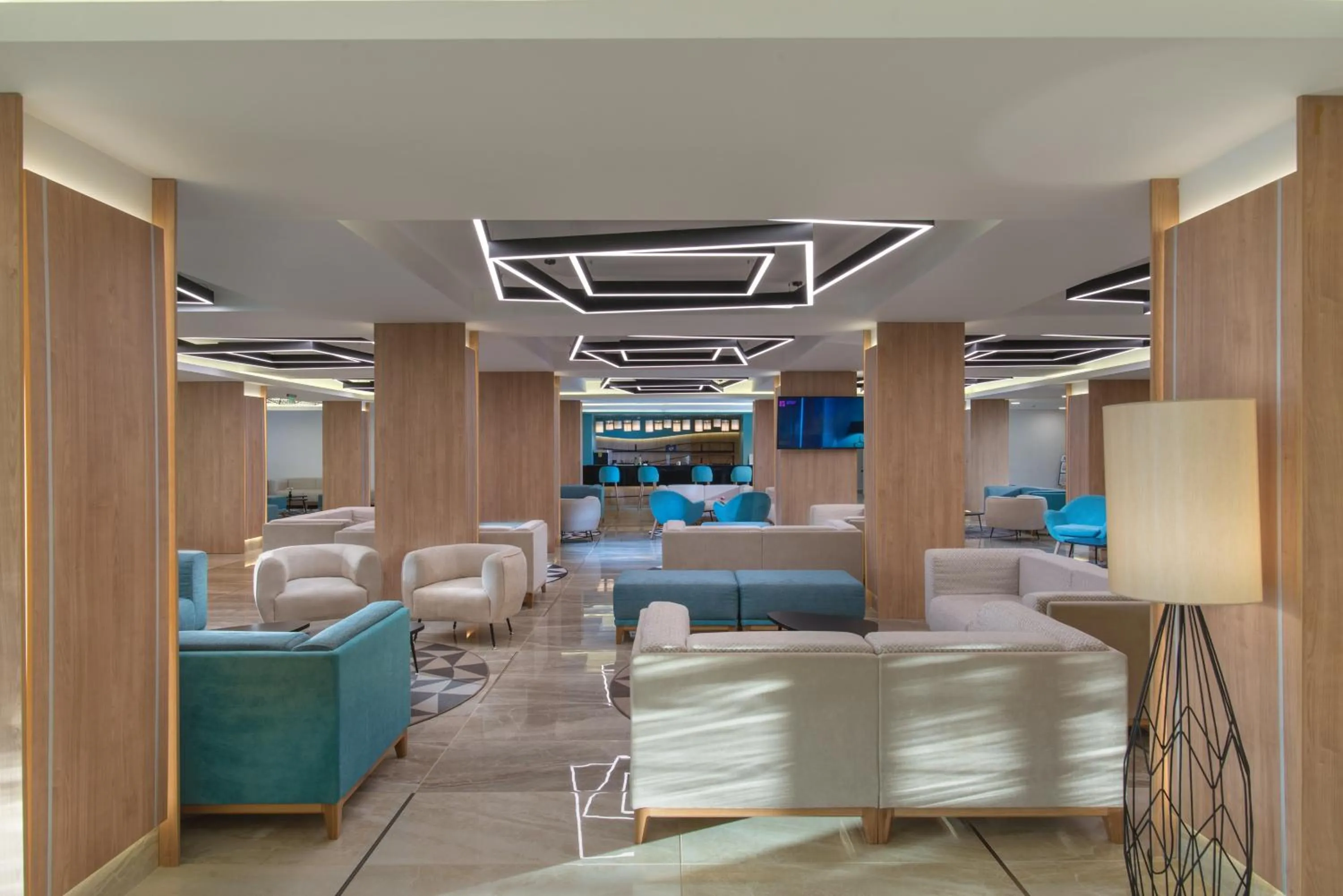 Lobby or reception in Hotel Pomorie Sun