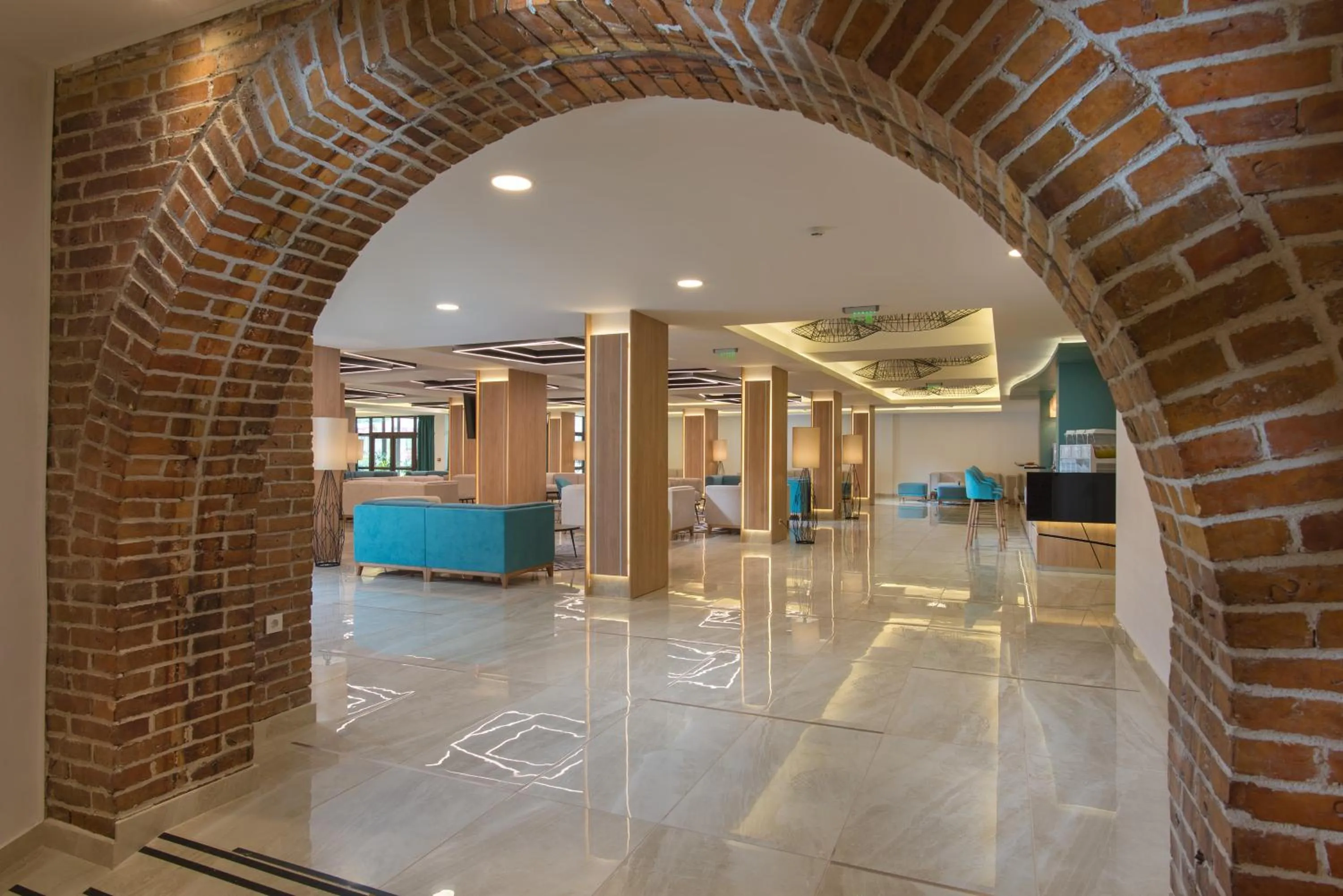 Lobby or reception in Hotel Pomorie Sun