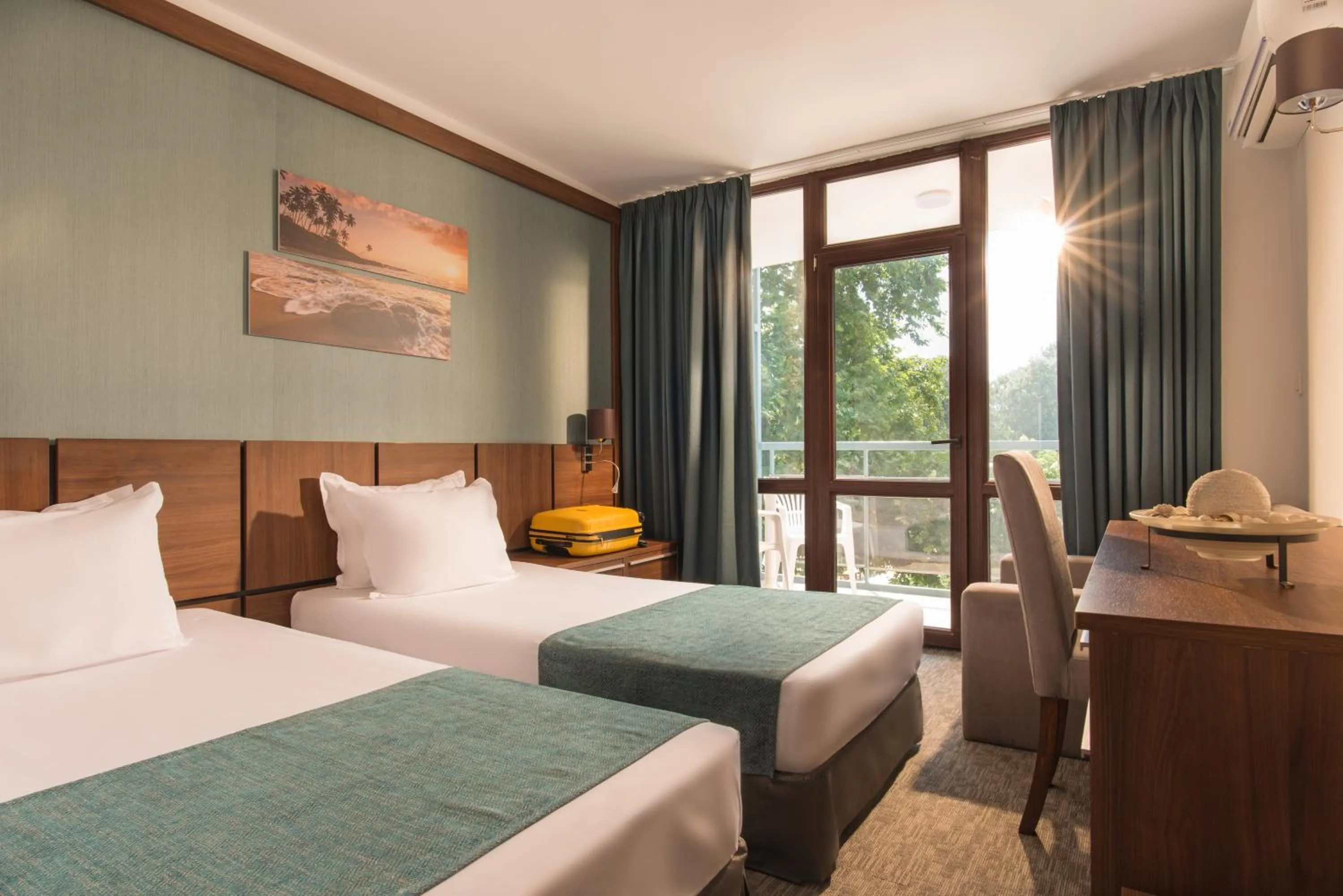 Bed in Hotel Pomorie Sun