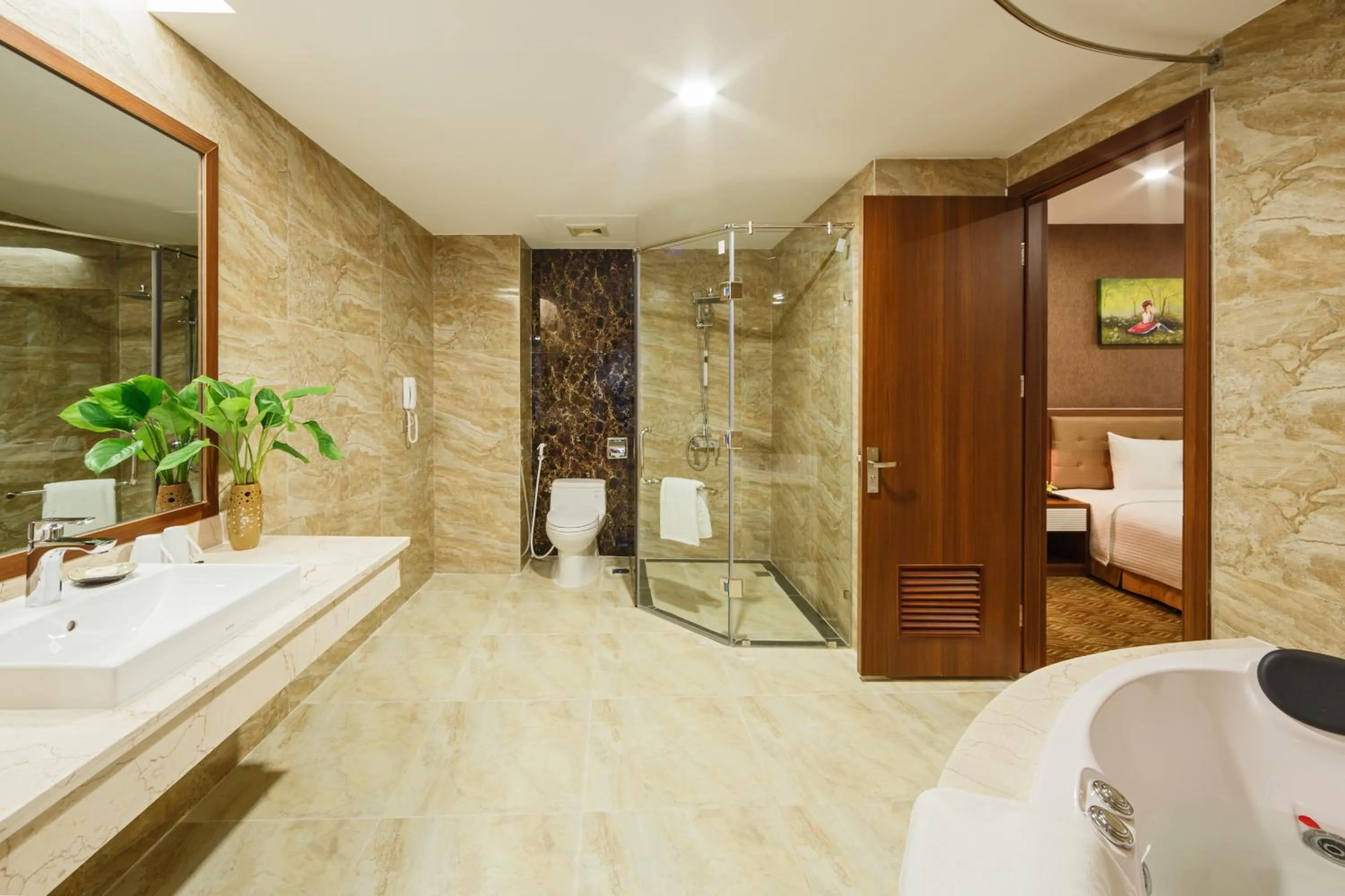 Bathroom in Muong Thanh Holiday Moc Chau Hotel