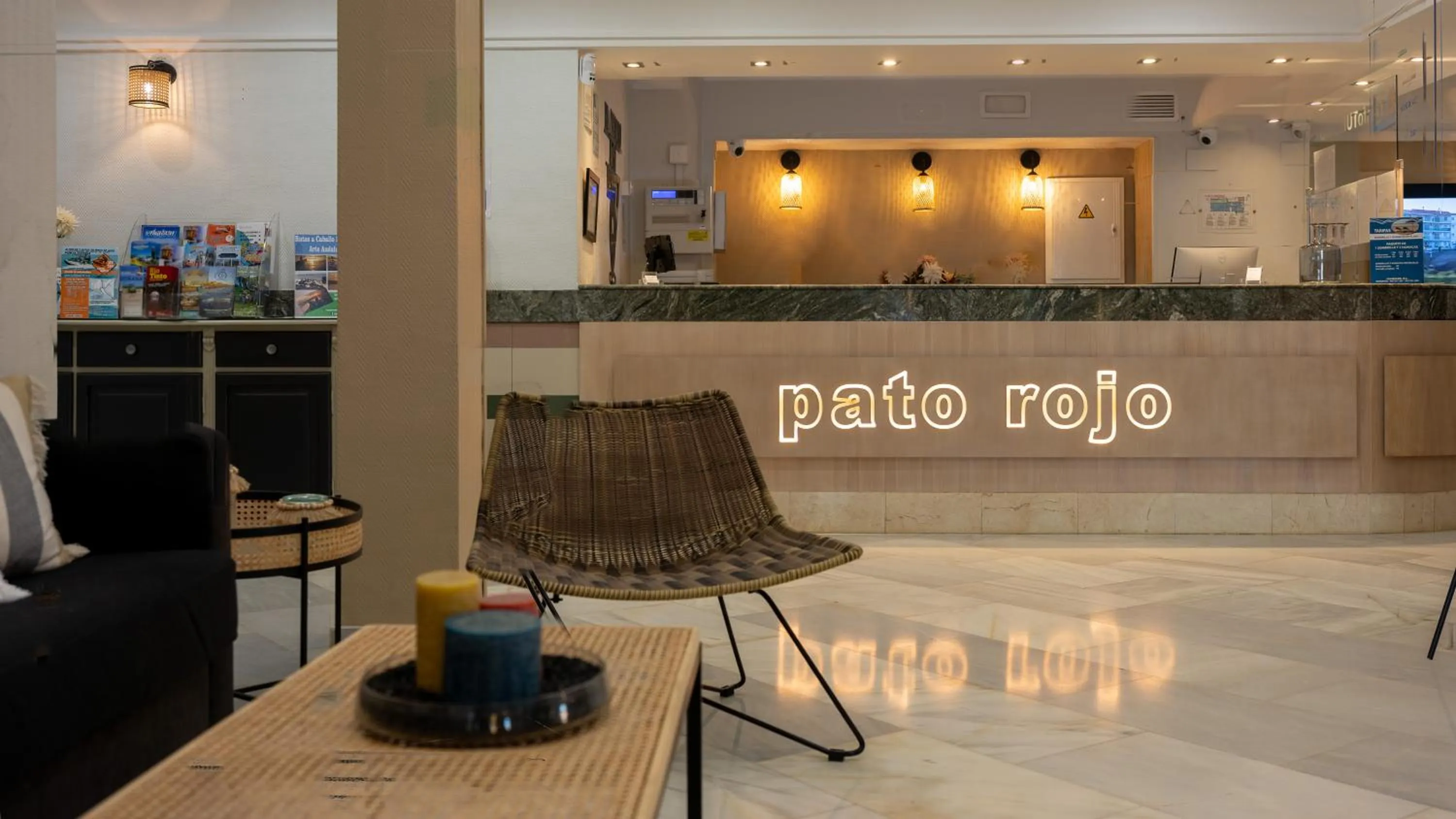 Lobby or reception in Pato Rojo