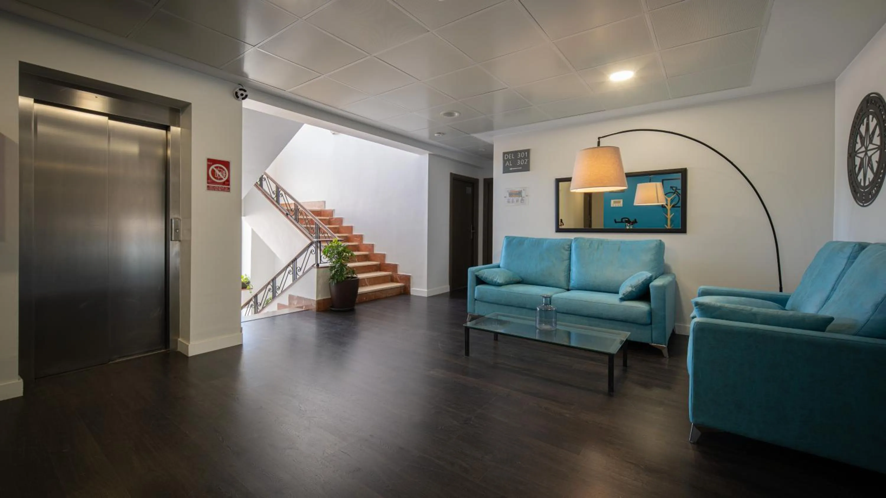 Living room in Pato Rojo