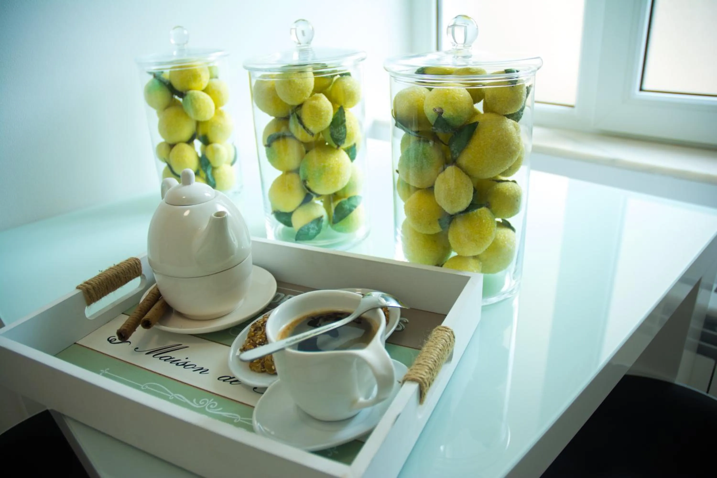 Decorative detail in Metropole Apartments - Old City