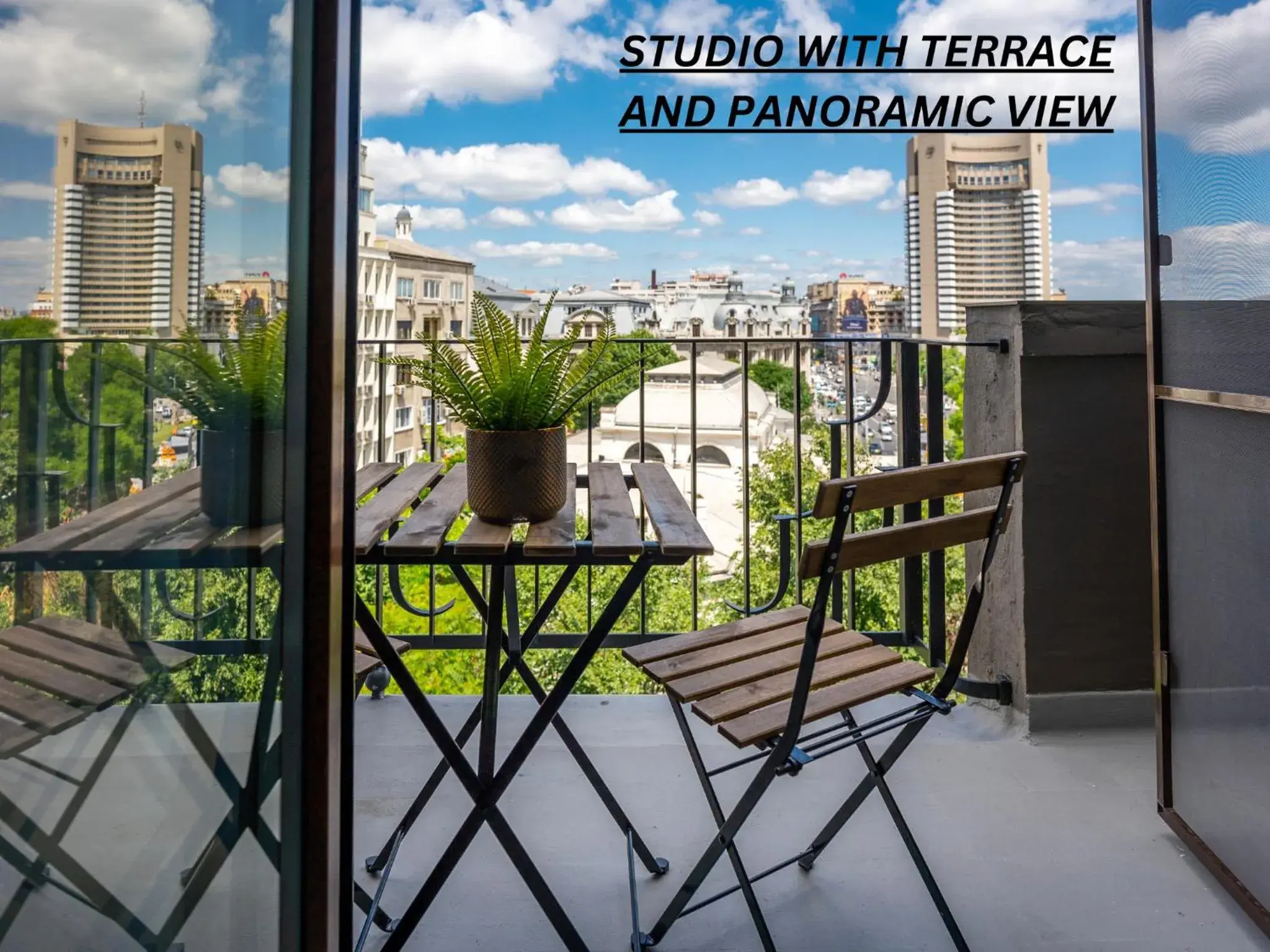 Studio with Terrace and Panoramic View in Metropole Apartments - Old City Studio with Terrace and Panoramic View in Metropole Apartments - Old City