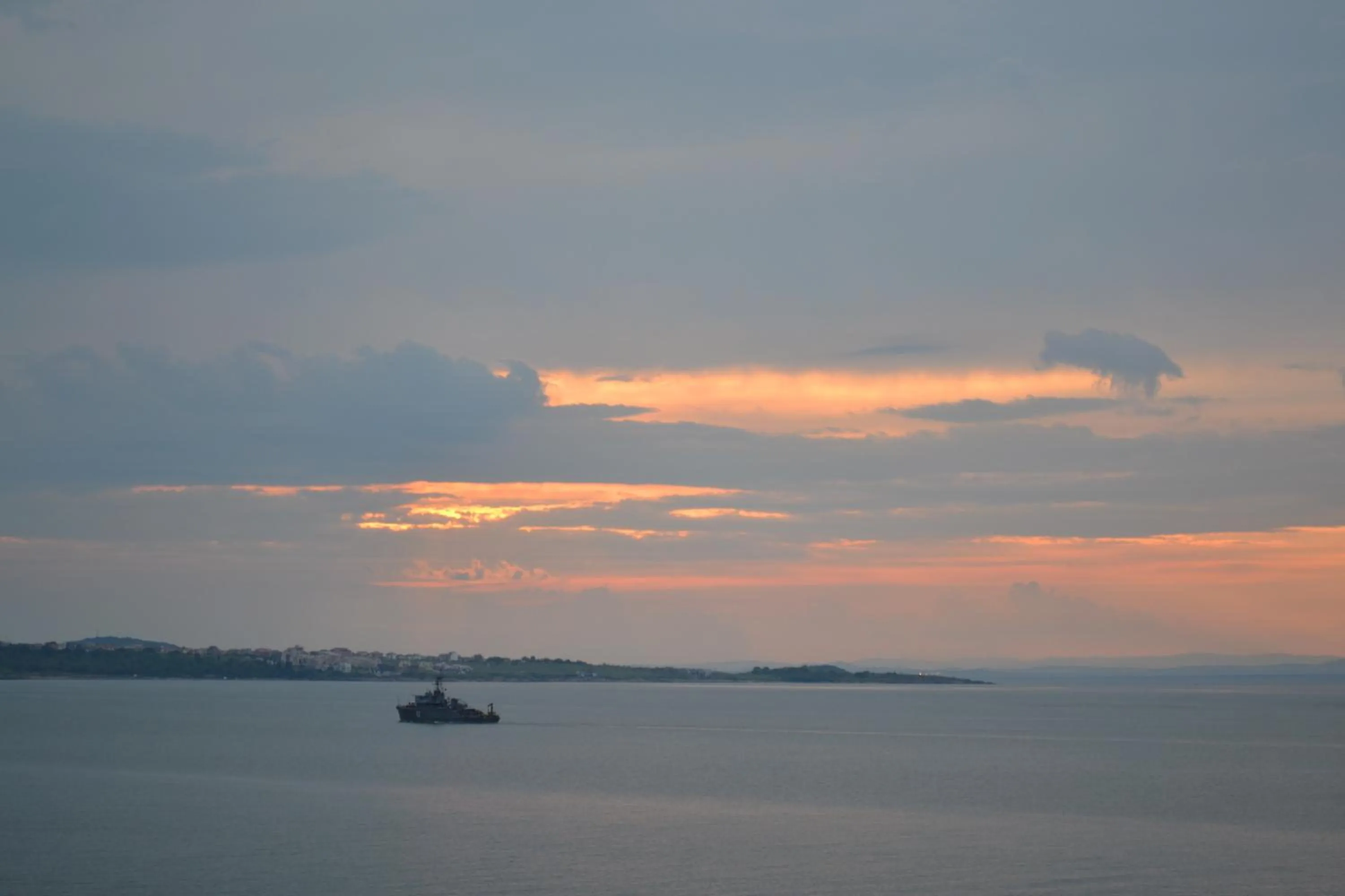 Sunset in Hotel Diamanti