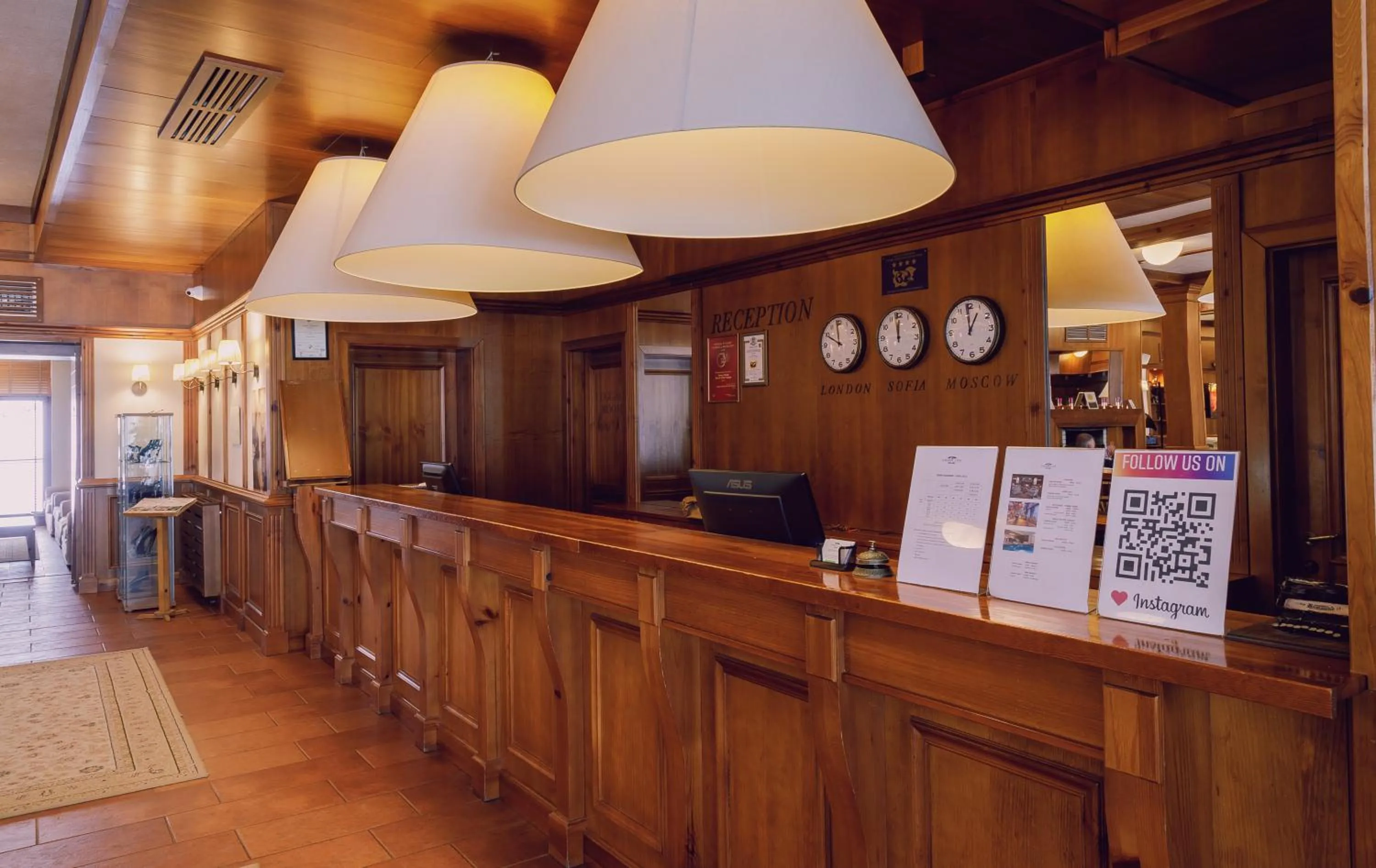 Lobby or reception in Green Life Bansko