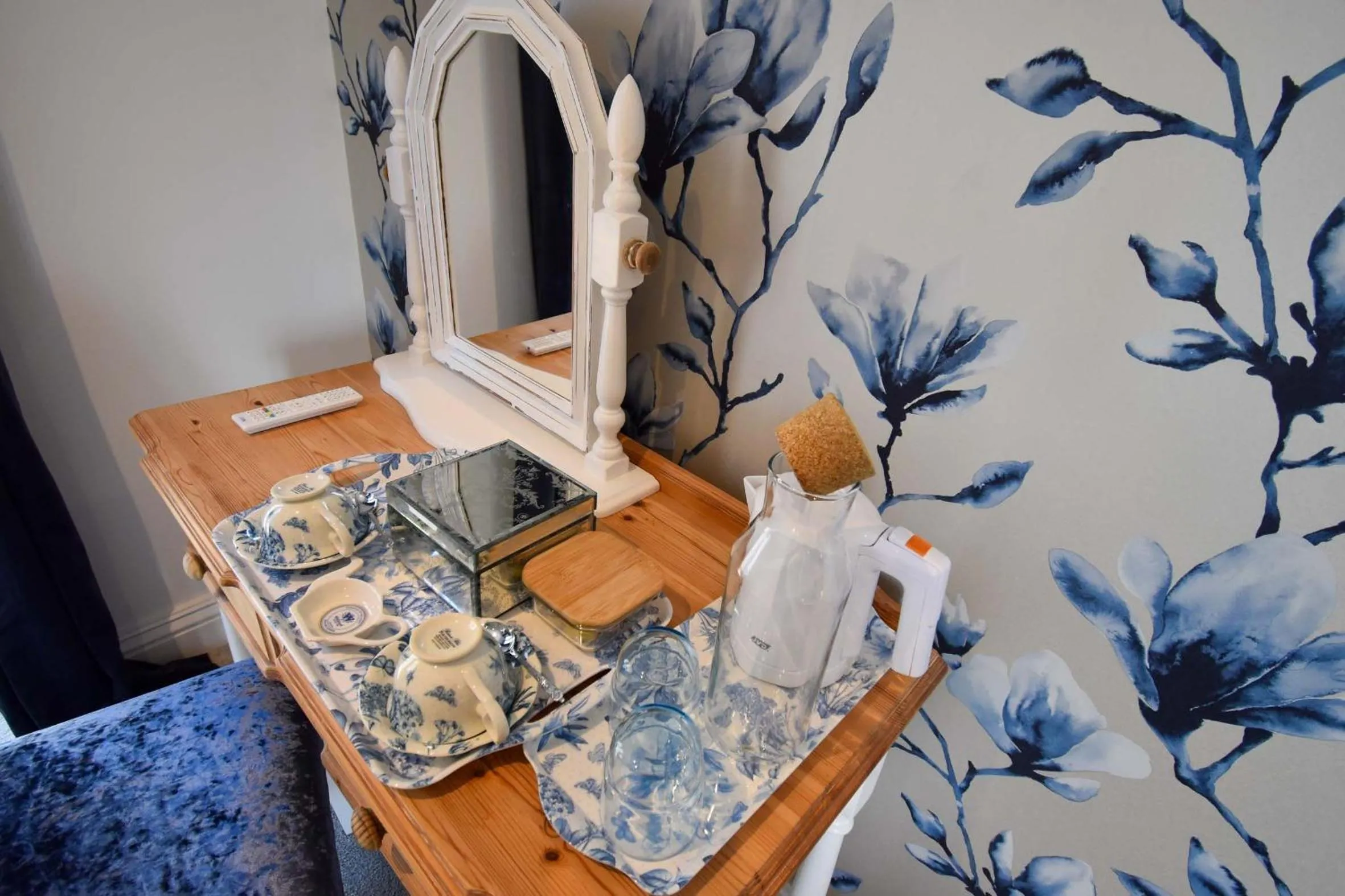 Coffee/tea facilities, Bed in Abbey Green Farm