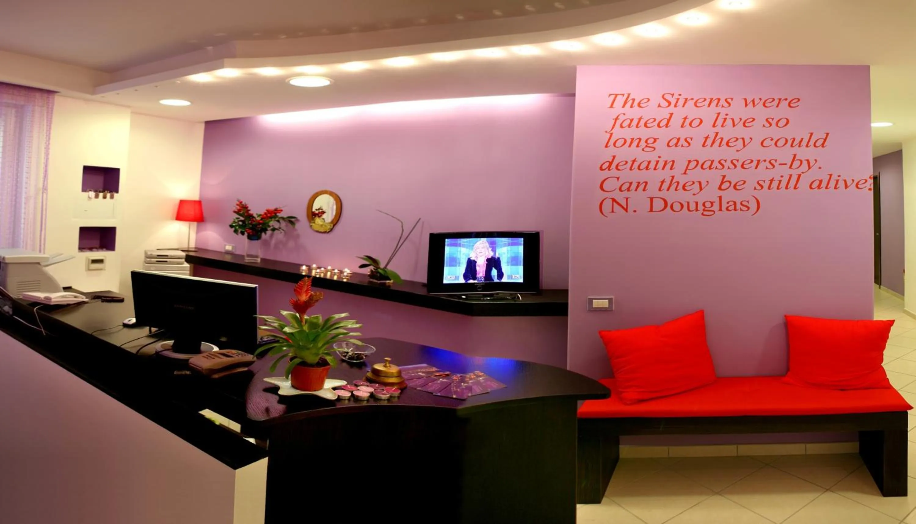 Lobby or reception in Sorrento Relais