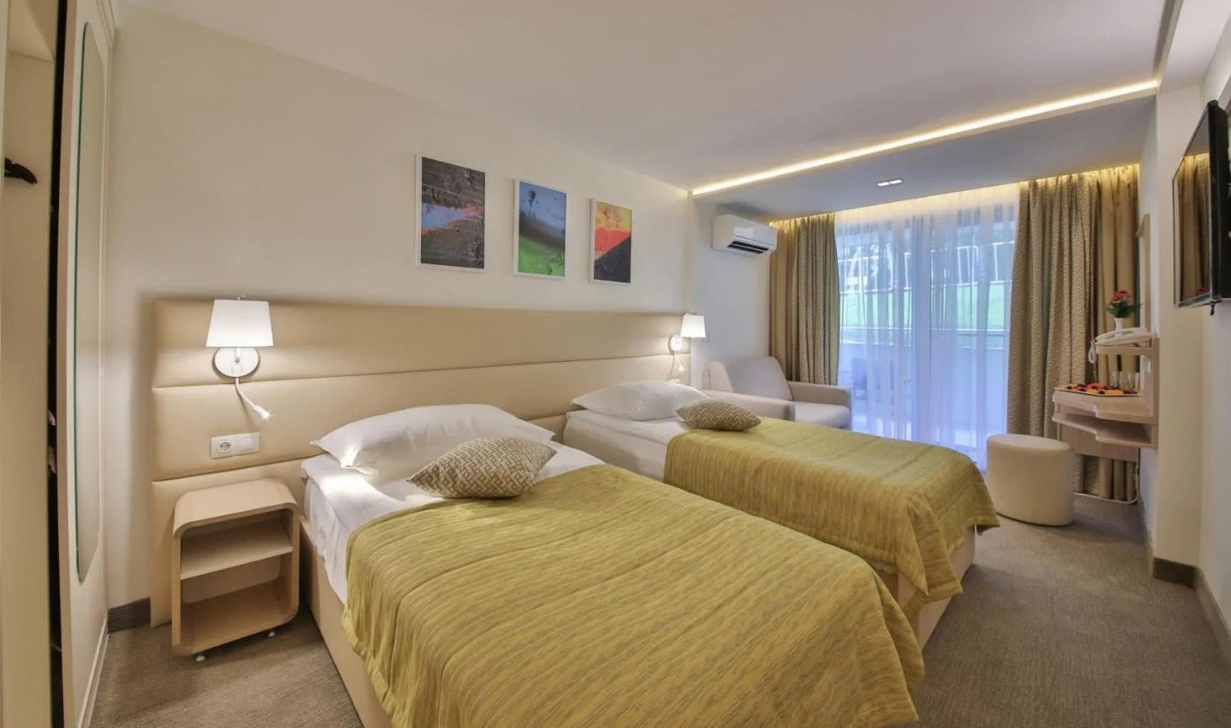 Bed in Calimera Ralitsa Superior Hotel - Ultra All Inclusive plus Aquapark