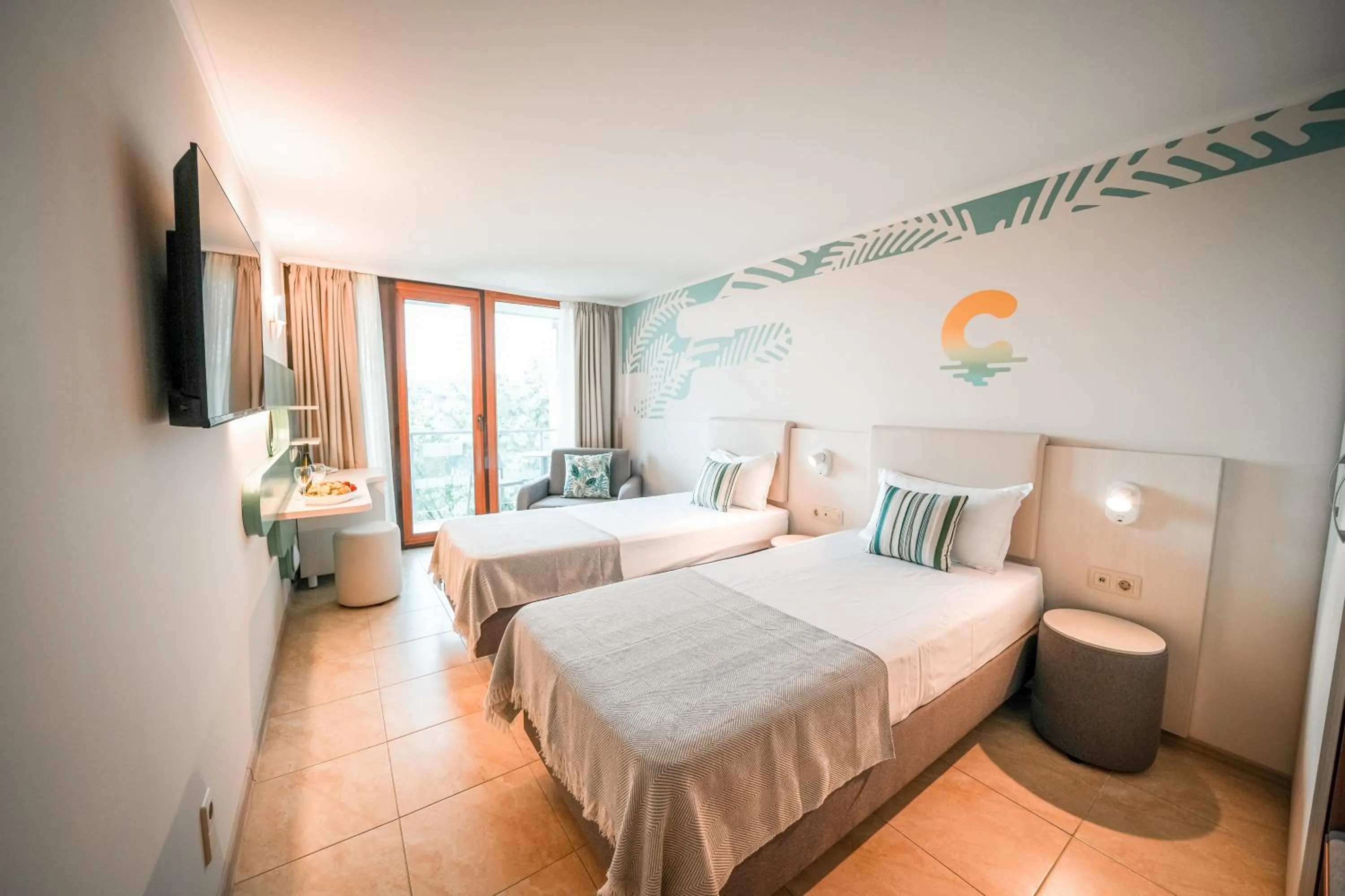 Bedroom, Bed in Calimera Ralitsa Superior Hotel - Ultra All Inclusive plus Aquapark