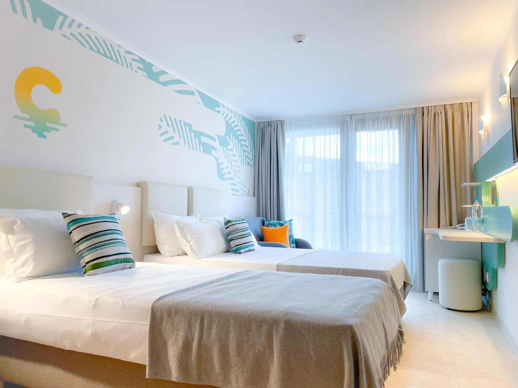 Bedroom, Bed in Calimera Ralitsa Superior Hotel - Ultra All Inclusive plus Aquapark