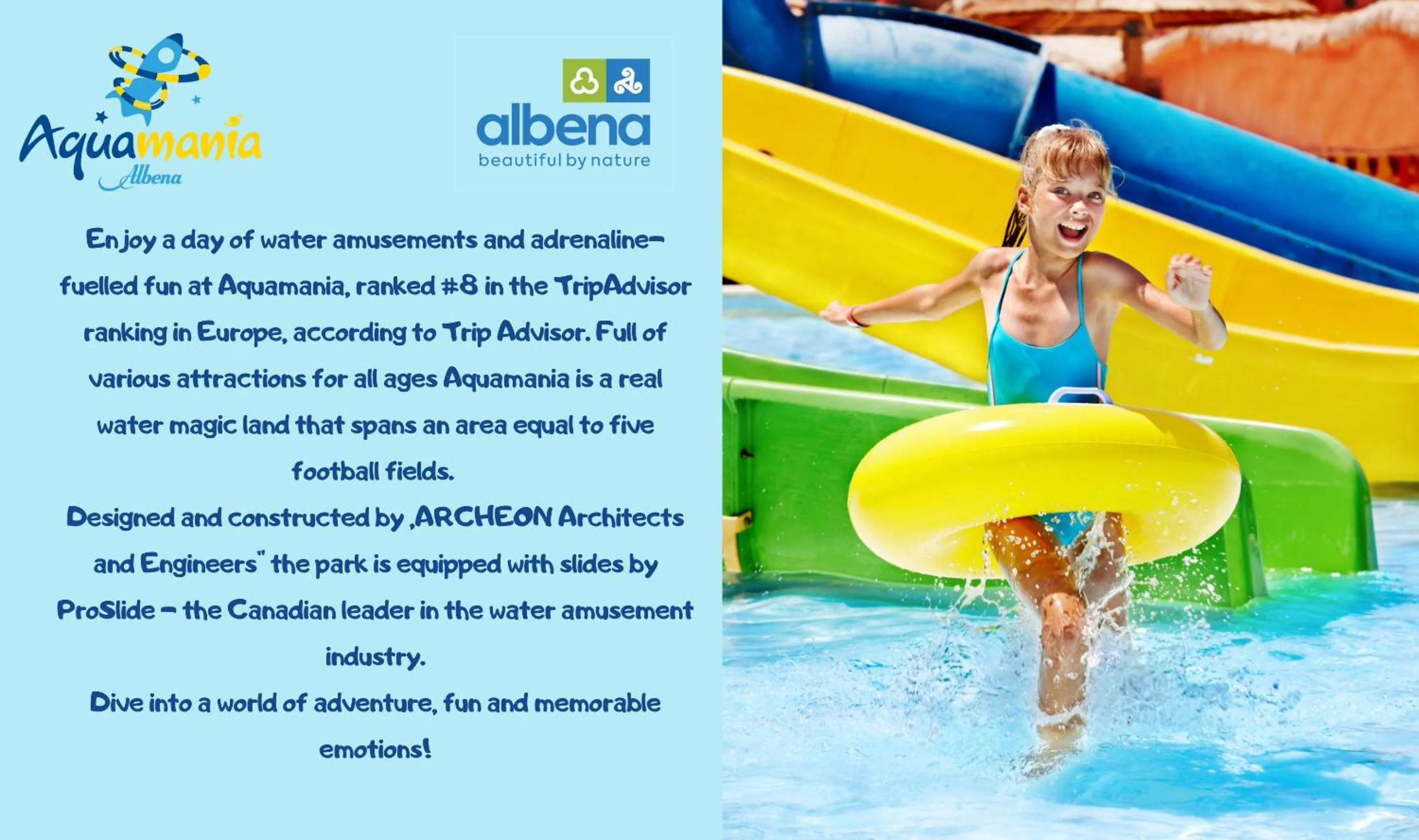 Aqua park in Calimera Ralitsa Superior Hotel - Ultra All Inclusive plus Aquapark