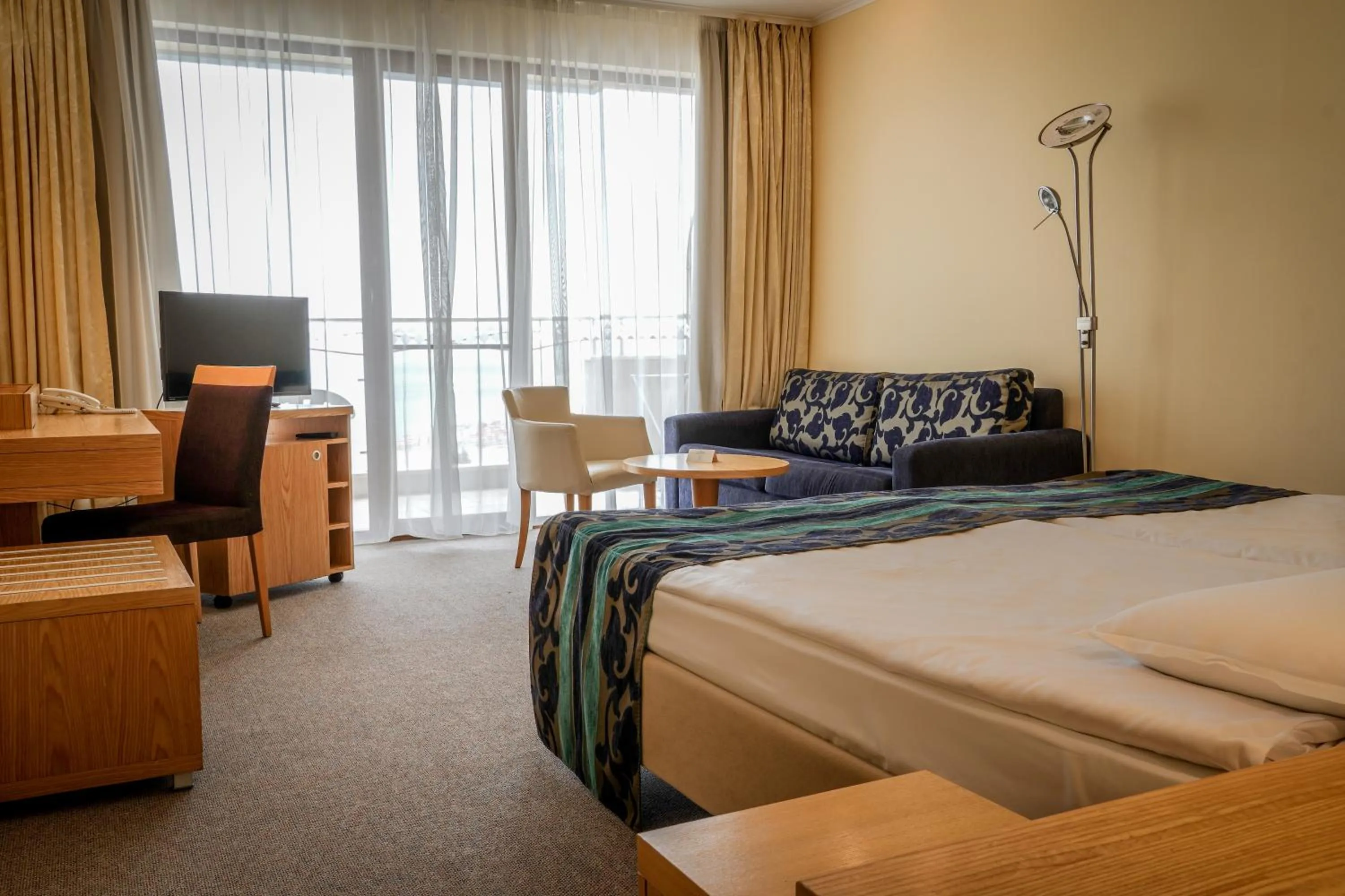 Bed in Kaliakra Beach Hotel - Ultra All Inclusive