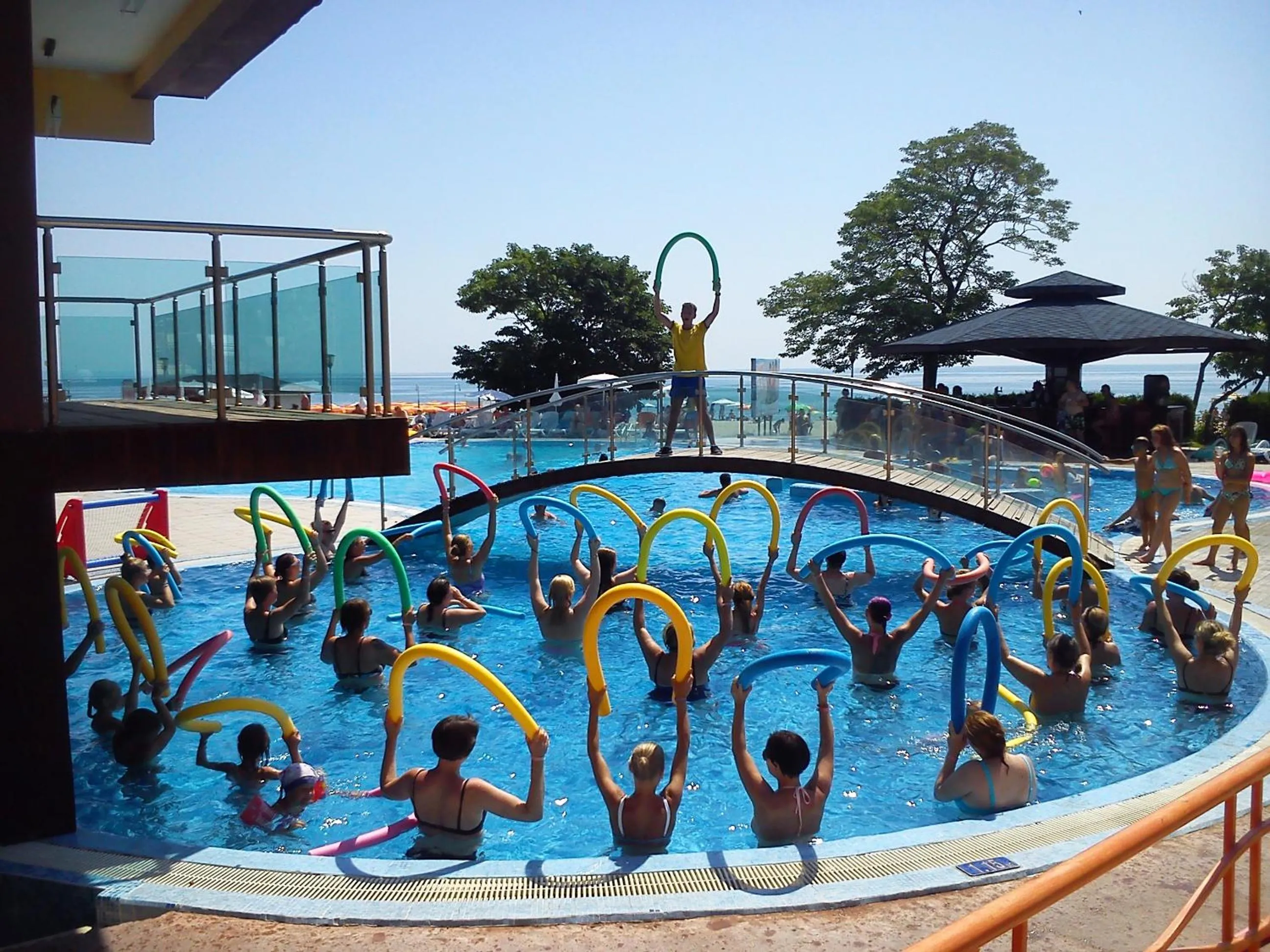 Swimming pool in Kaliakra Beach Hotel - Ultra All Inclusive