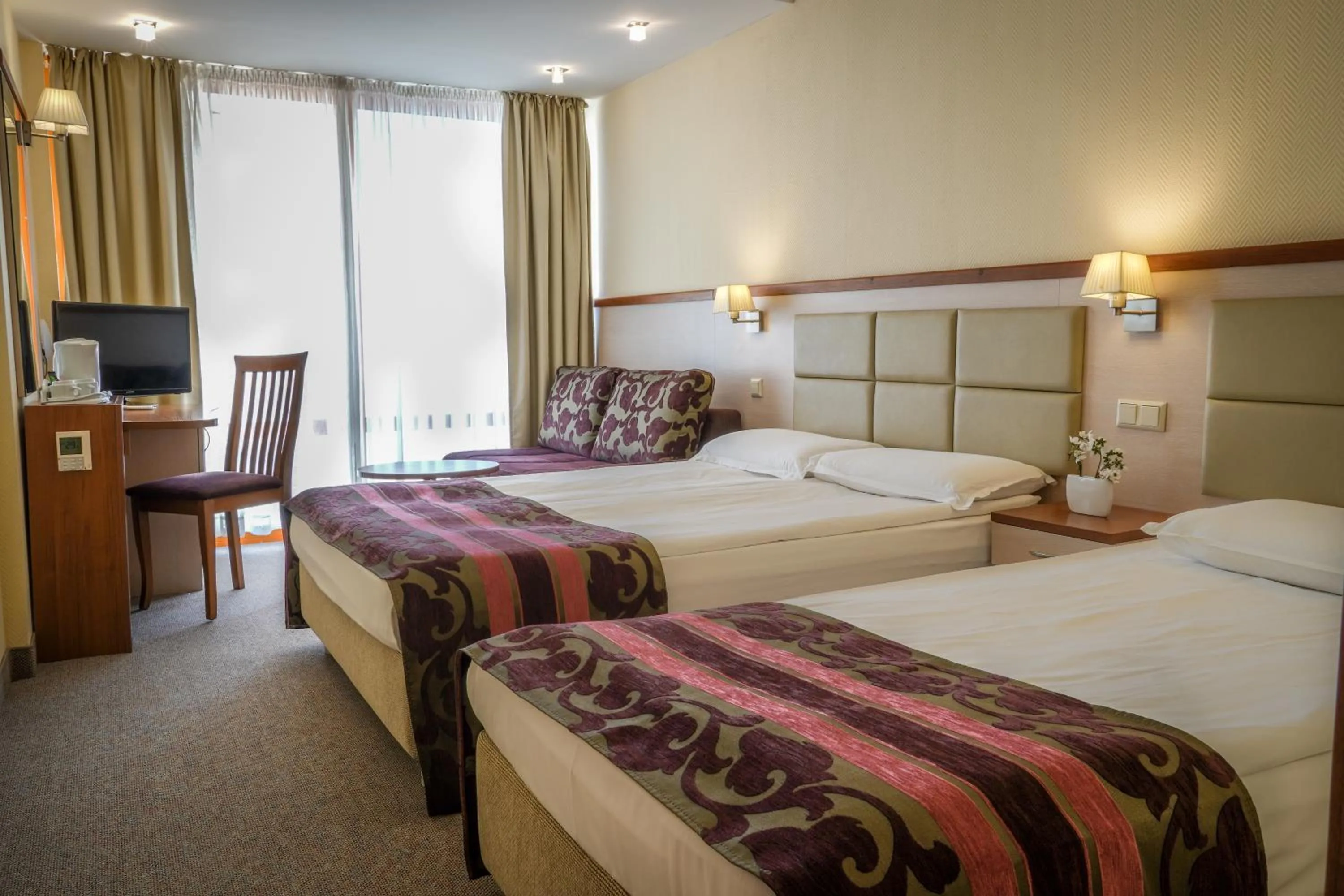 Bed in Kaliakra Beach Hotel - Ultra All Inclusive