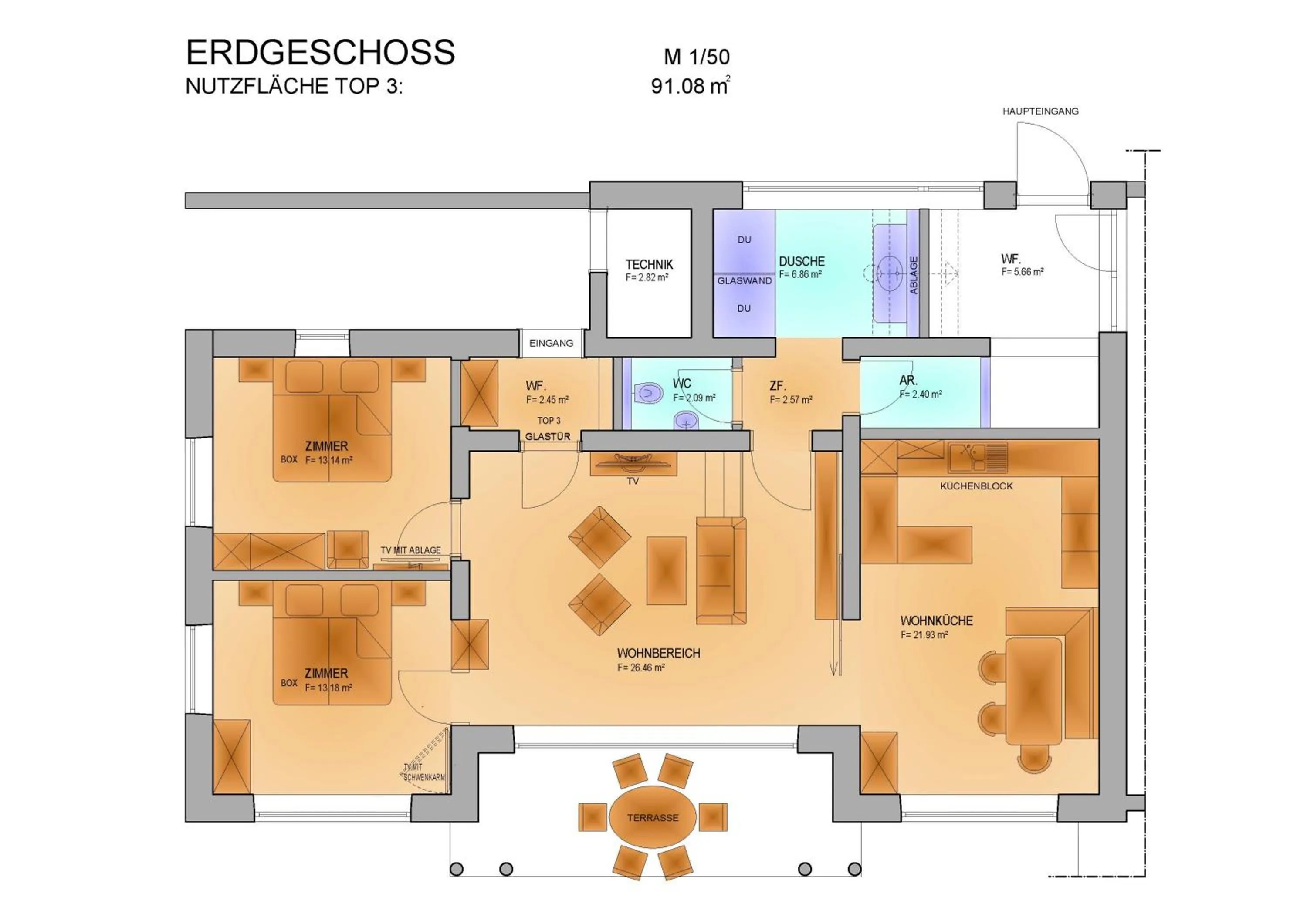 Floor plan in SeeHotel & SeeApartments Kärntnerhof- direkt am See!