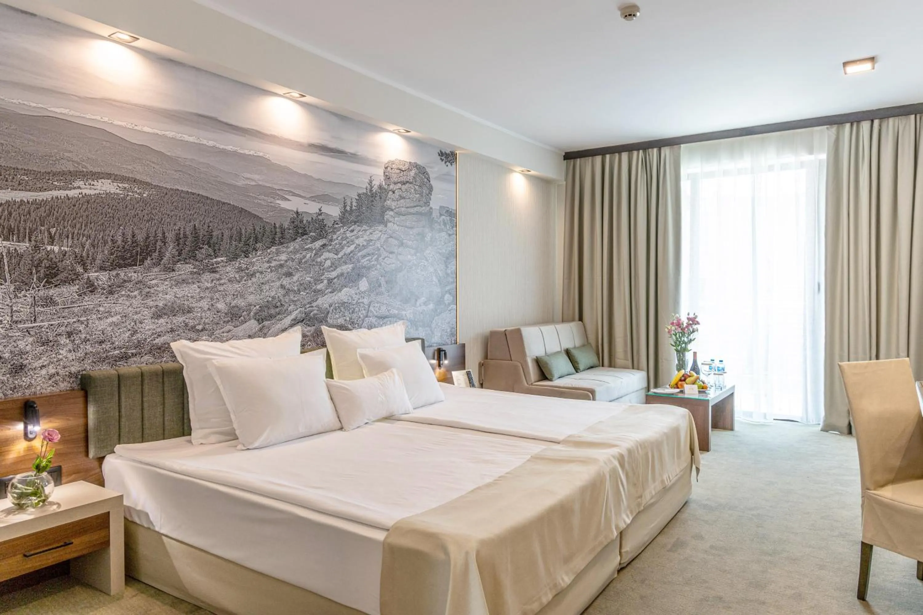 Bed in Spa Hotel Persenk