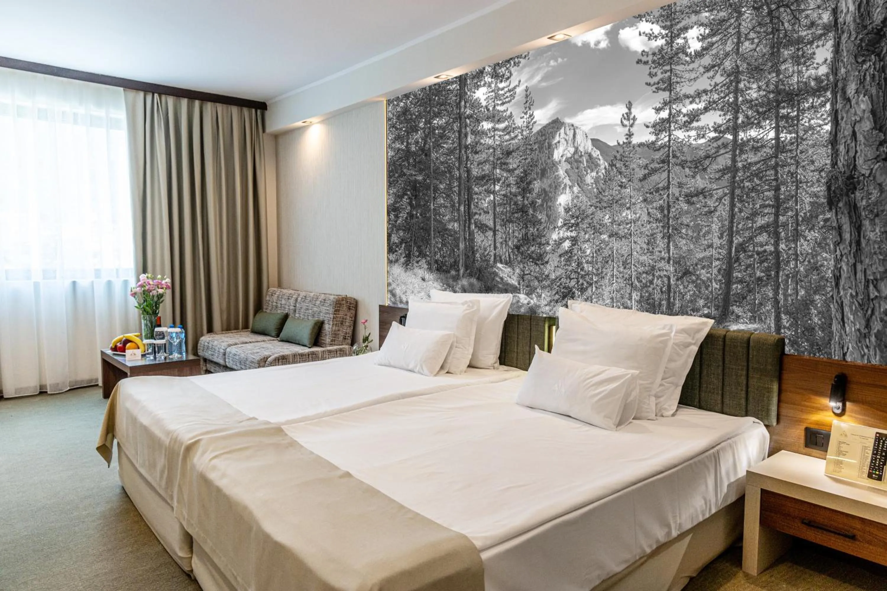 Bed in Spa Hotel Persenk