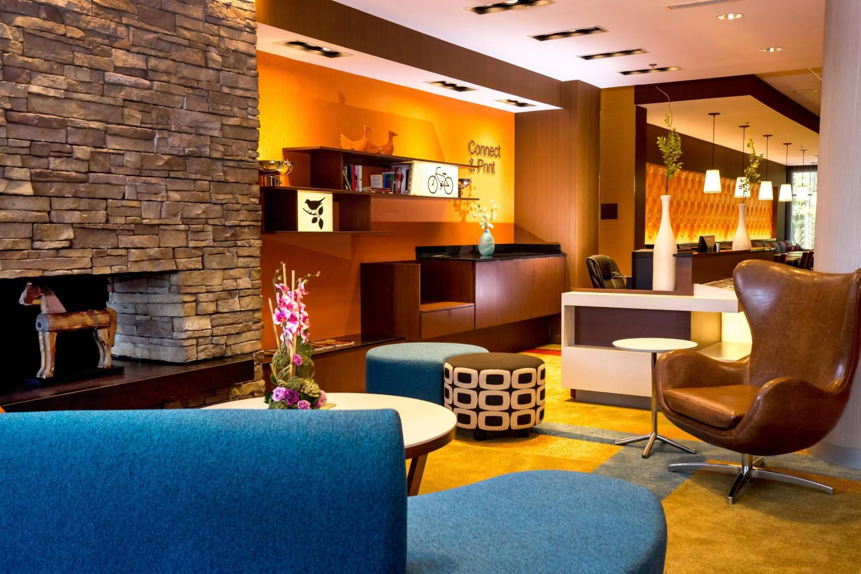 Lobby or reception in Fairfield Inn & Suites by Marriott Richmond Midlothian
