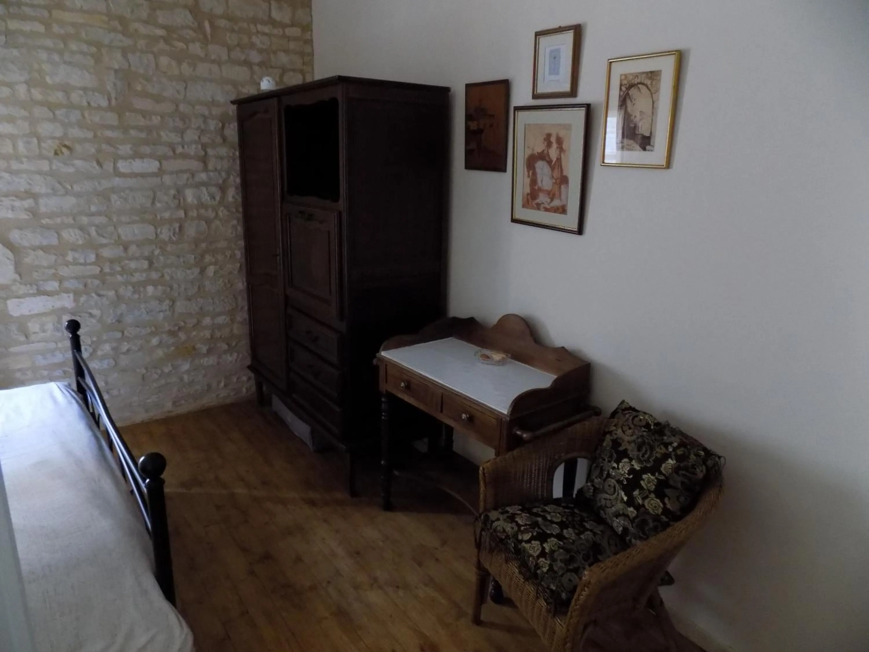 Bedroom in Le Grenier 1 Rue Verte Tusson 16140 France