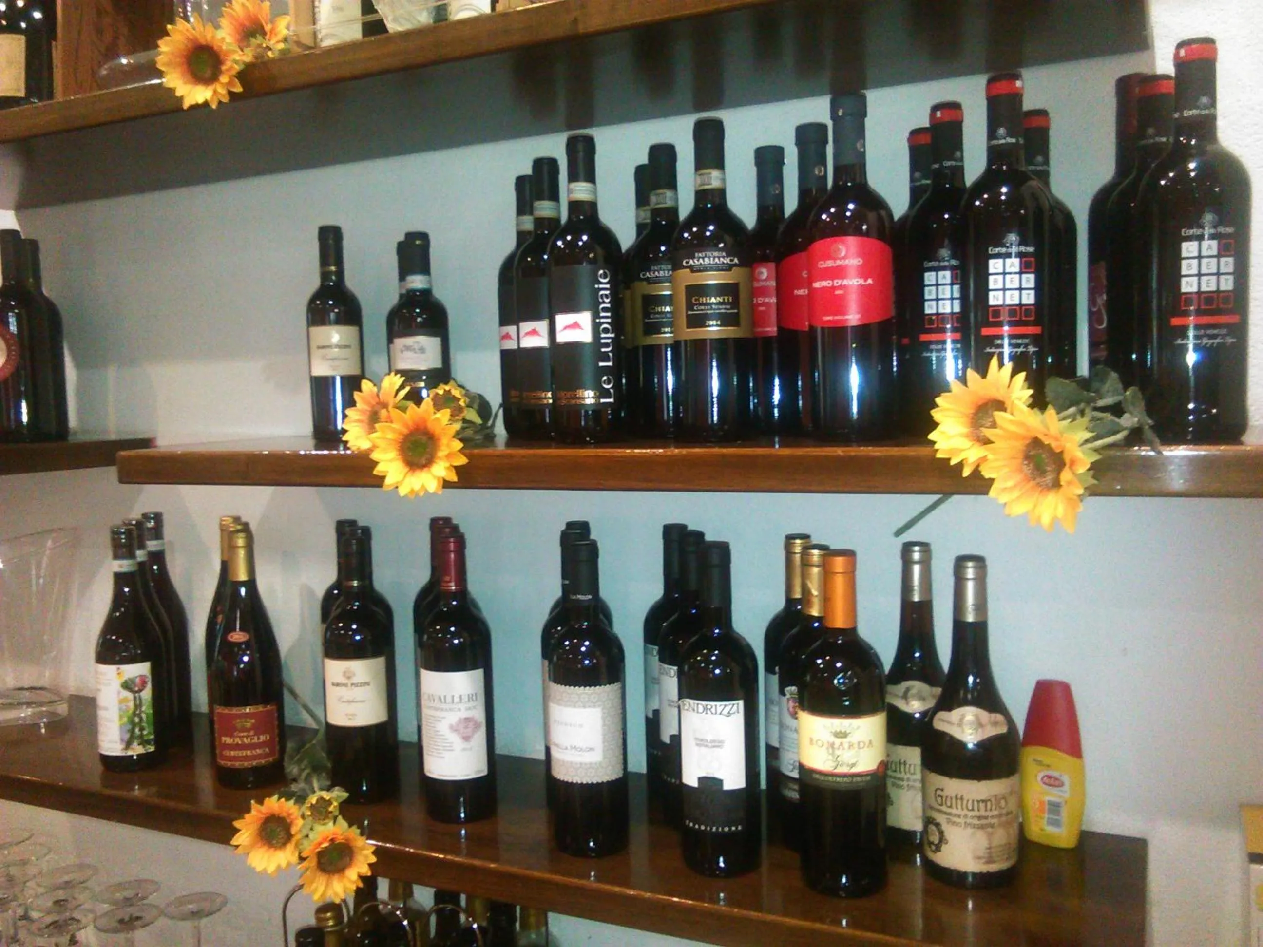 Alcoholic drinks in Hotel Franini