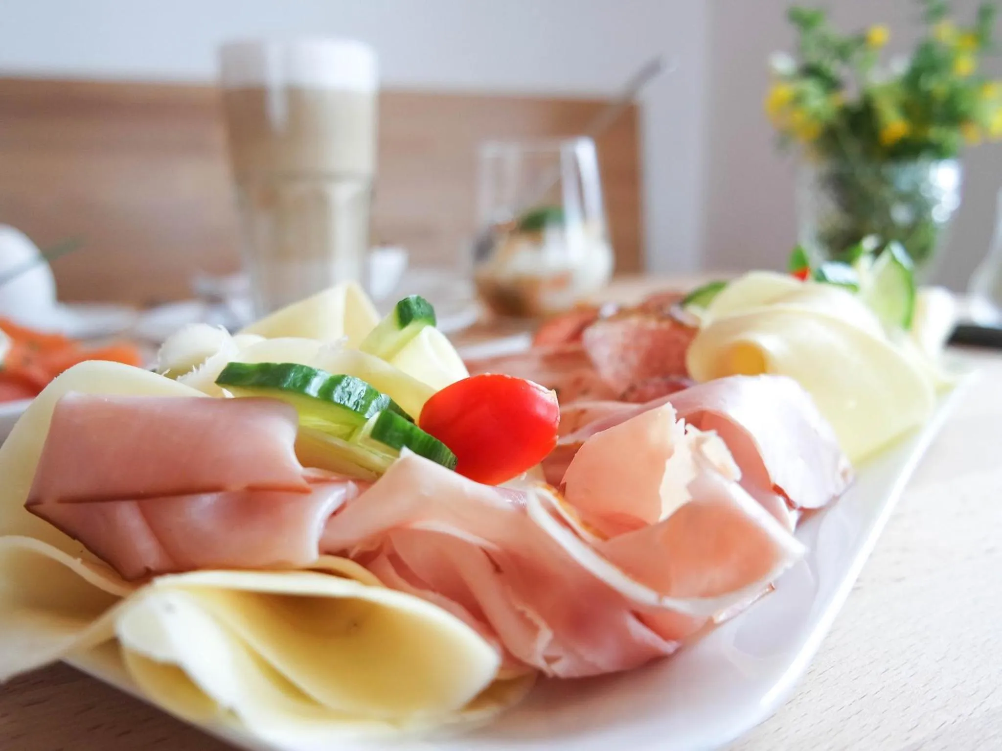 Continental breakfast in Am Paradies