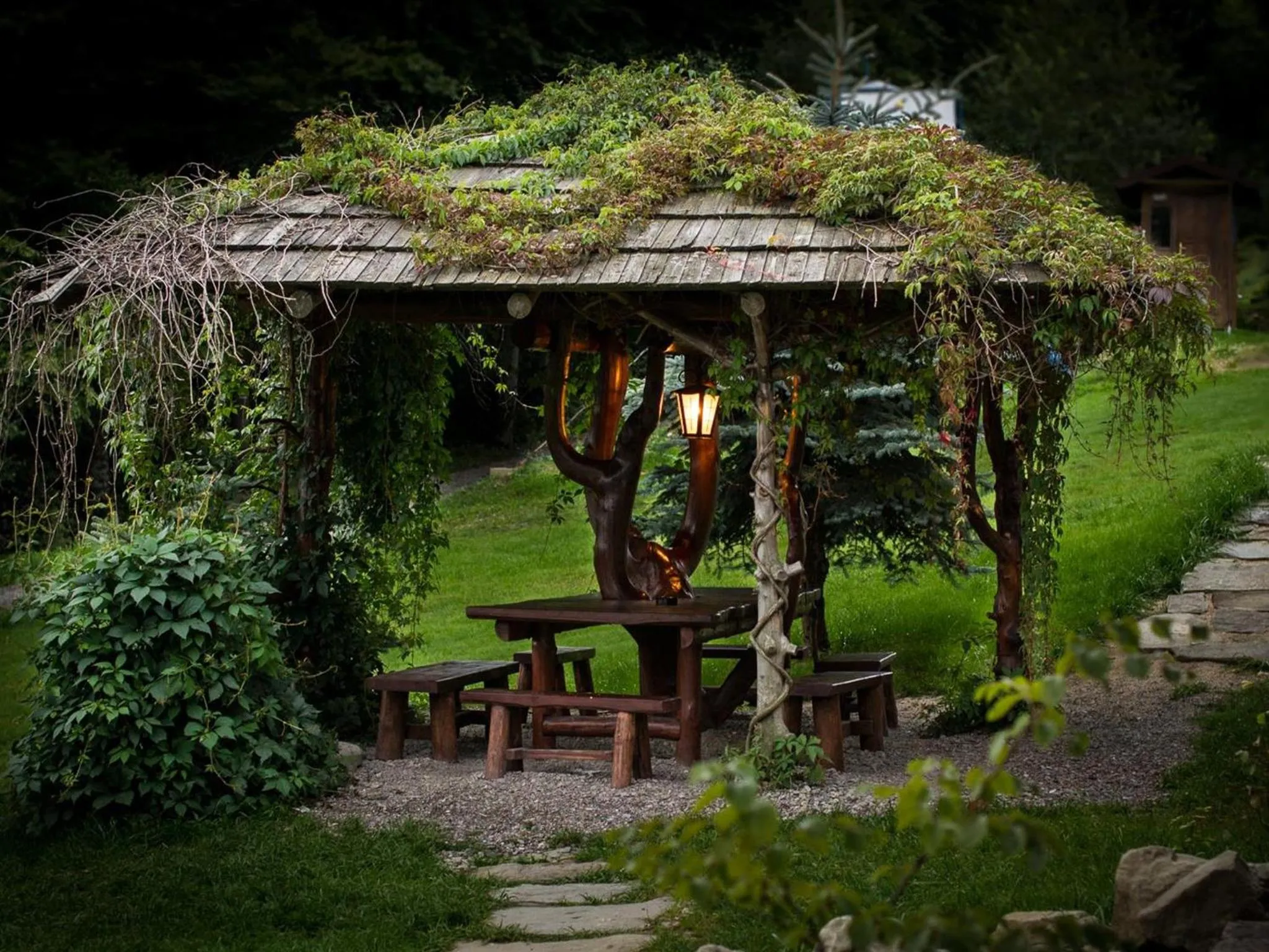 Garden in Chata na Groniu