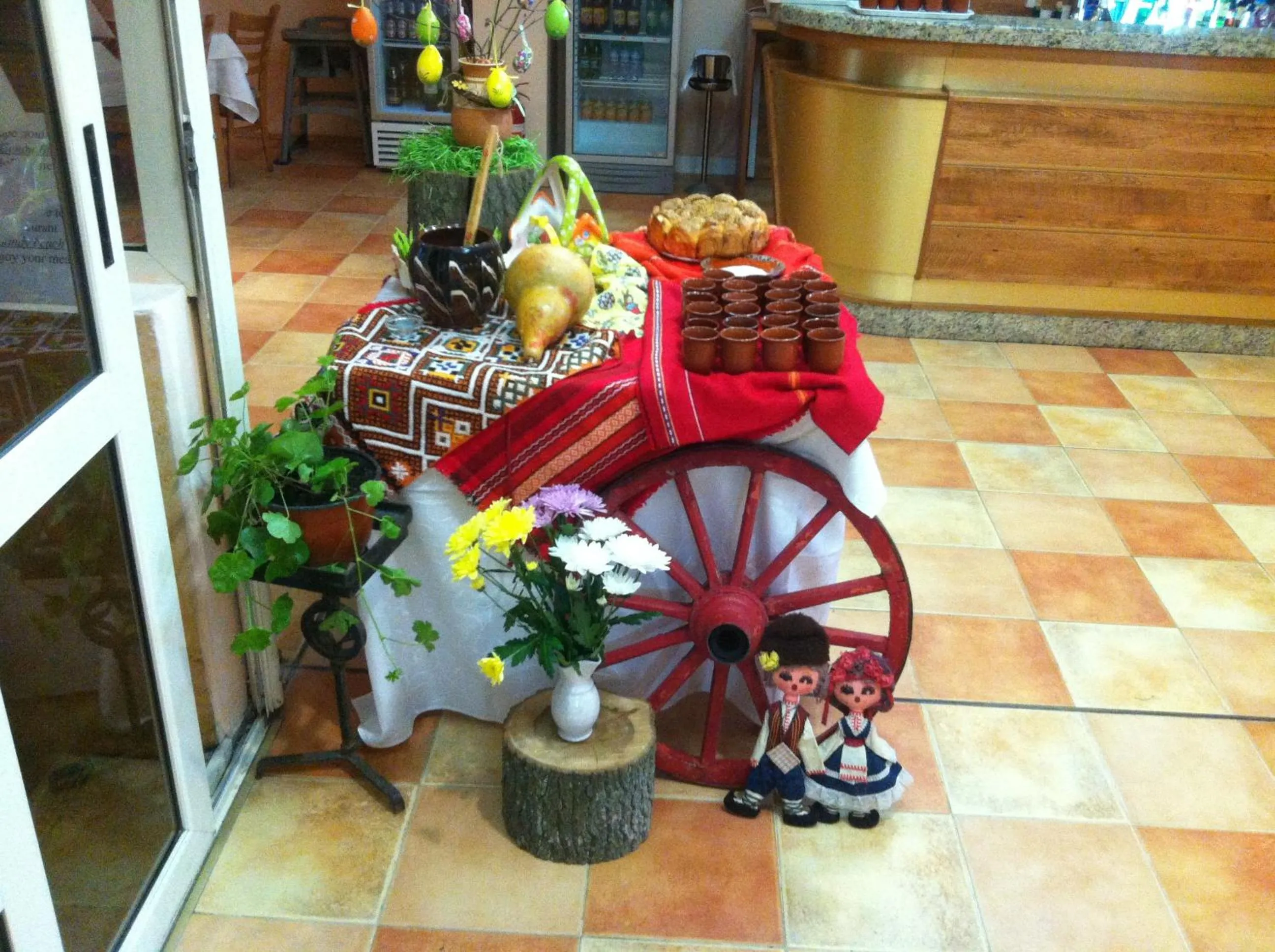 Decorative detail in Hotel Sandy Beach