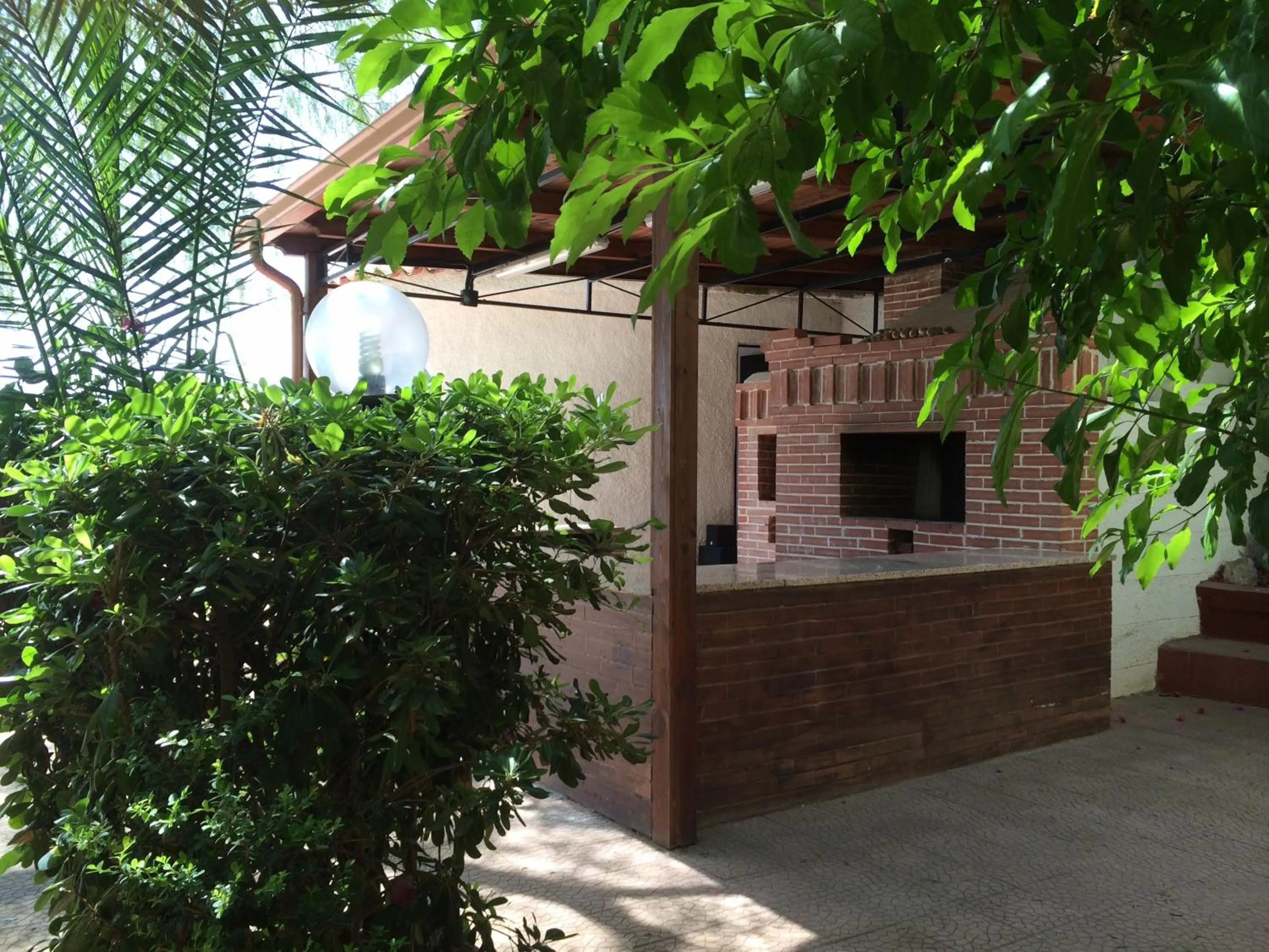 Patio, Property Building in Hotel Miravalle